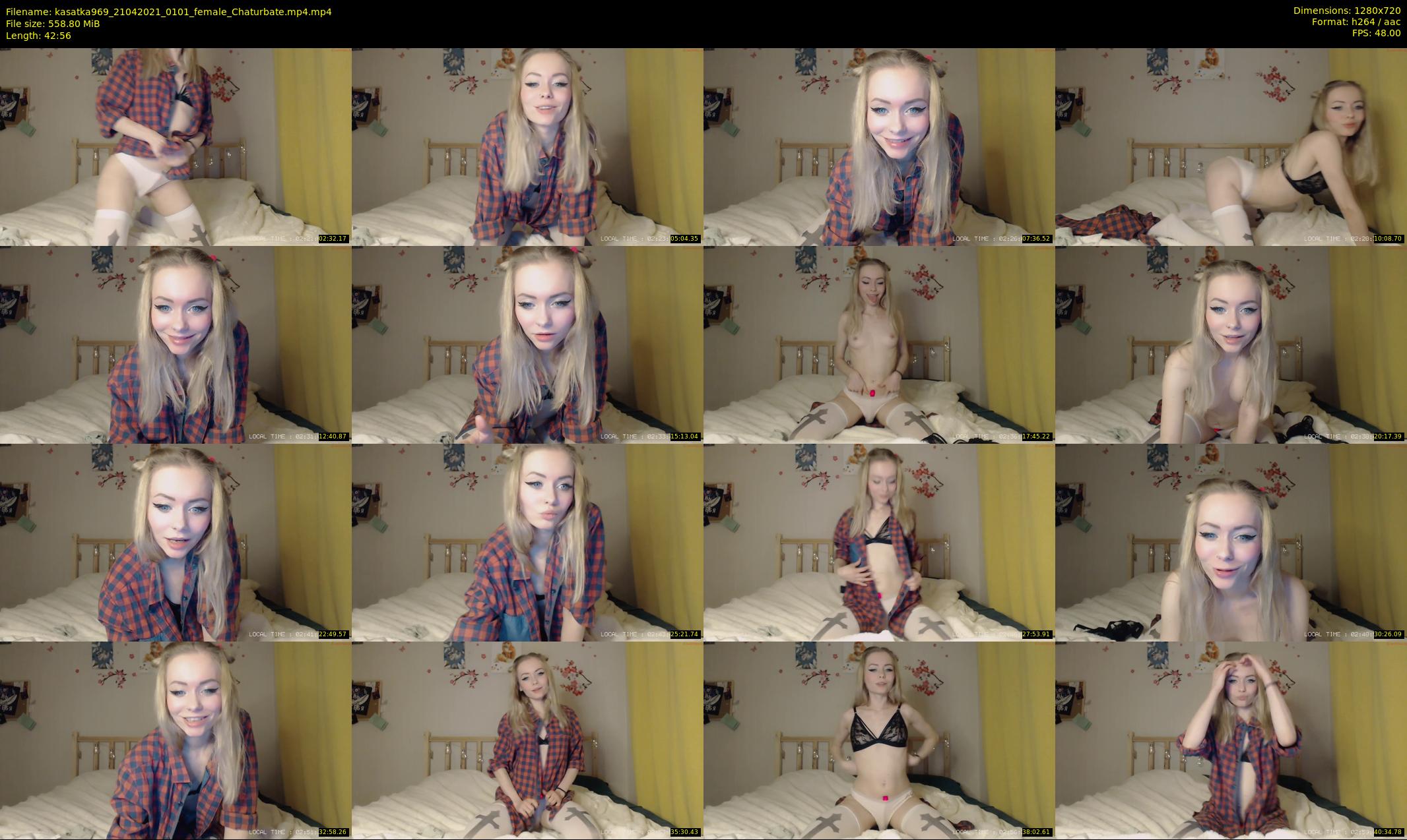 kasatka969 — 43 minute Chaturbate female cam show recording, 720p, Apr 21, 2021