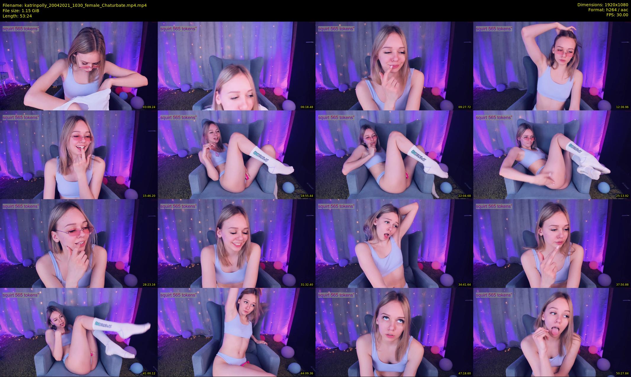 katrinpolly — 54 minute Chaturbate couple cam show recording, 1080p, Apr 20, 2021