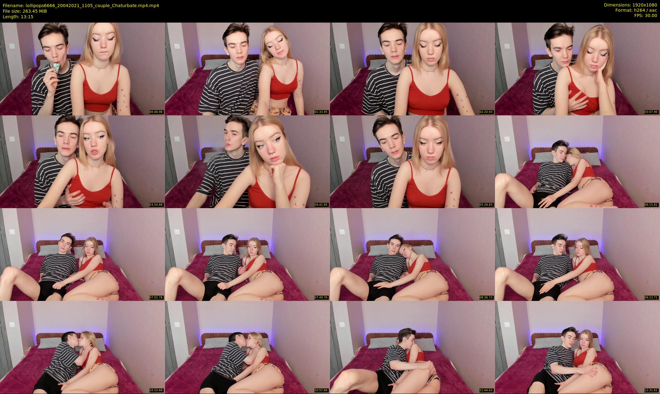 lollipops6666 — 14 minute Chaturbate couple cam show recording, 1080p, Apr 20, 2021