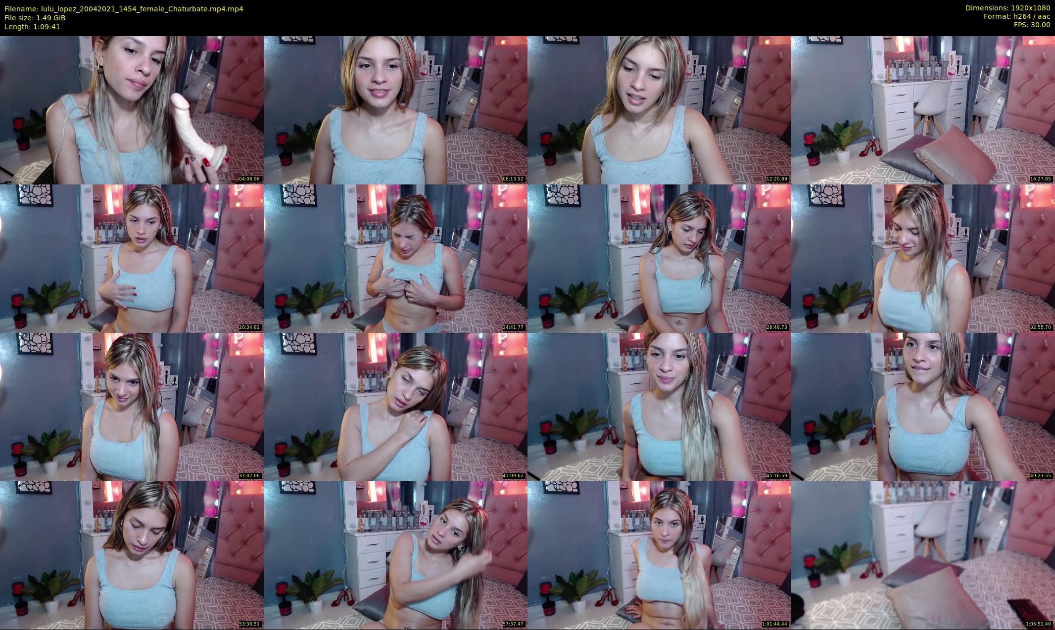 lulu_lopez — 70 minute Chaturbate female cam show recording, 1080p, Apr 20, 2021