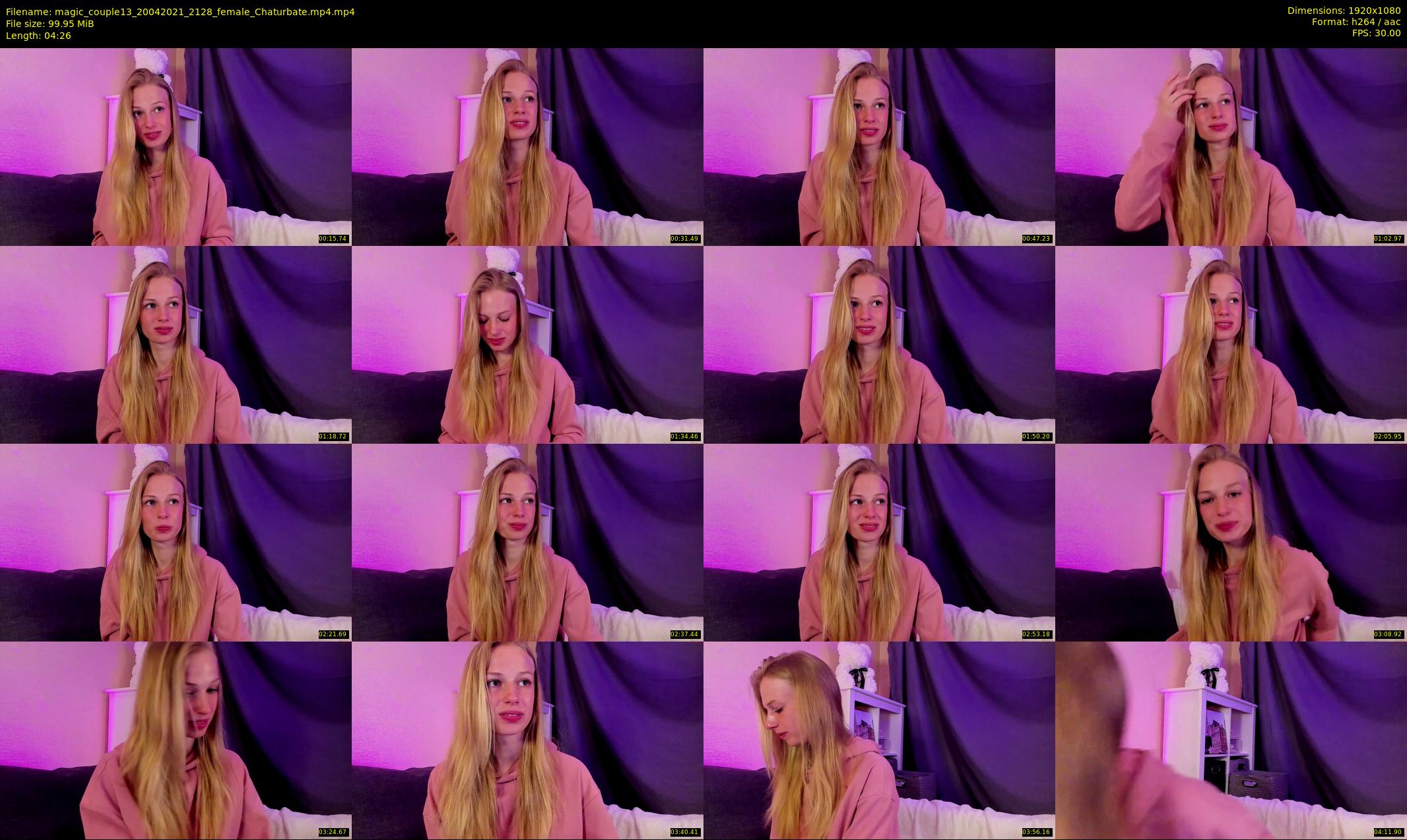 magic_couple13 — 5 minute Chaturbate couple cam show recording, 1080p, Apr 20, 2021