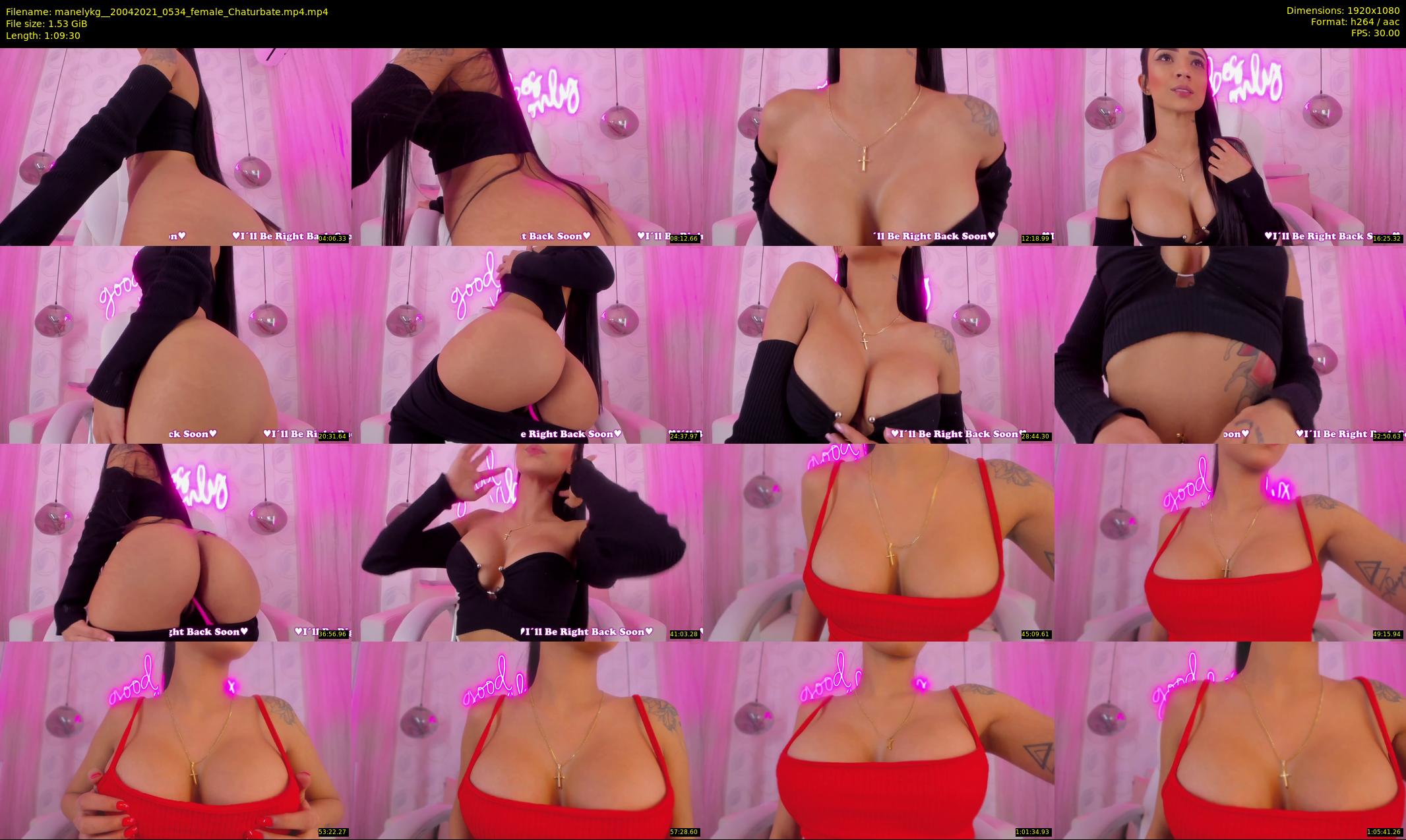 manelykg_ — 70 minute Chaturbate female cam show recording, 1080p, Apr 20, 2021