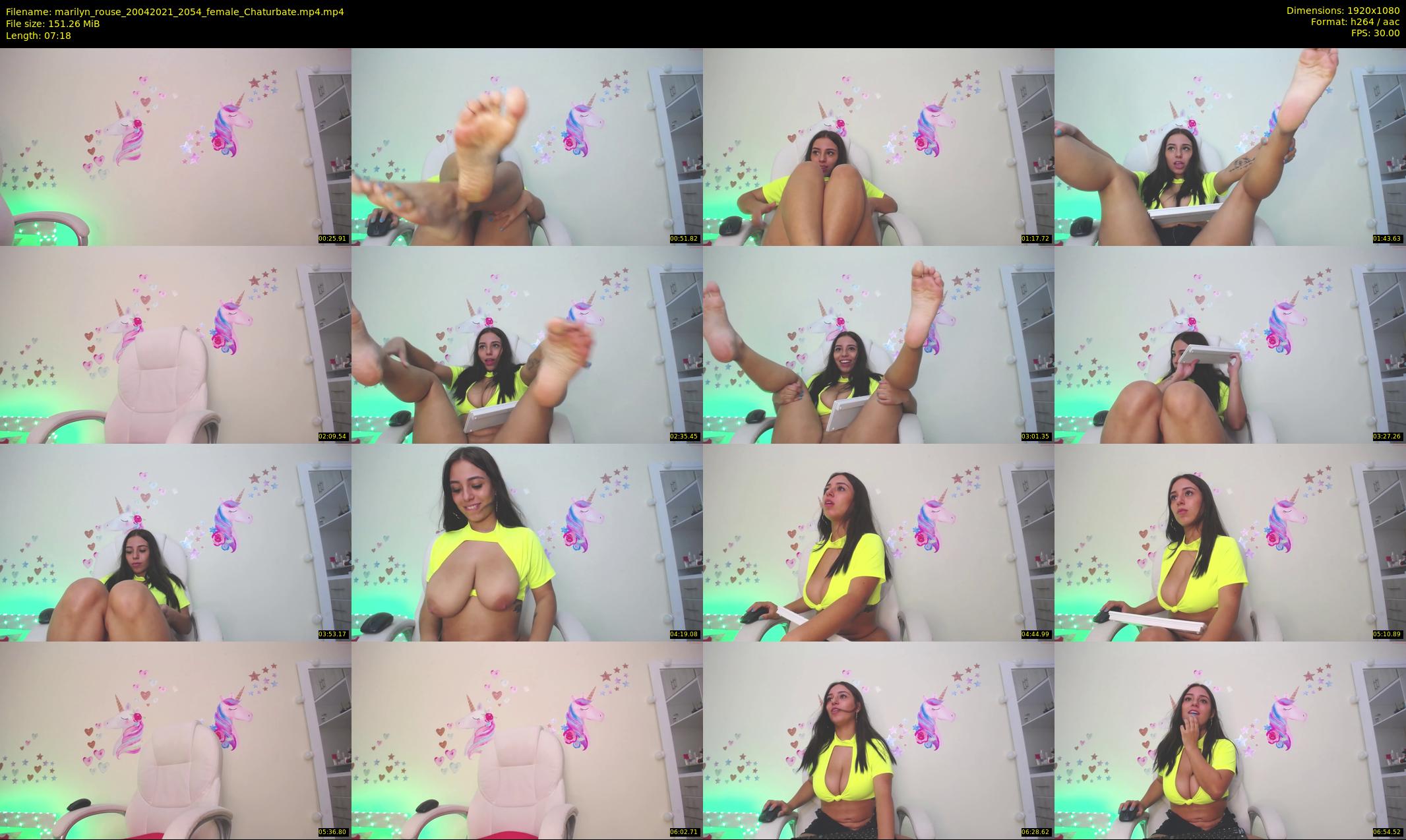 marilyn_rouse — 8 minute Chaturbate female cam show recording, 1080p, Apr 20, 2021