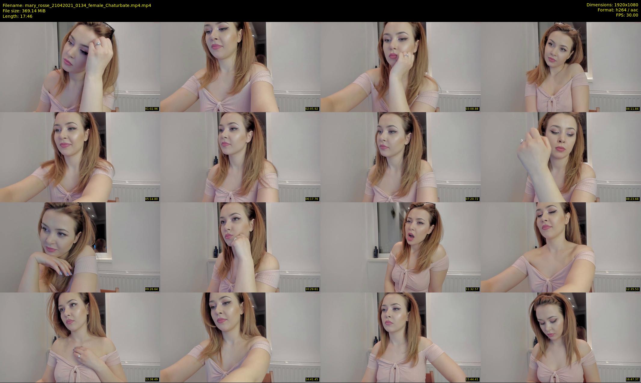 mary_rosse — 18 minute Chaturbate couple cam show recording, 1080p, Apr 21, 2021