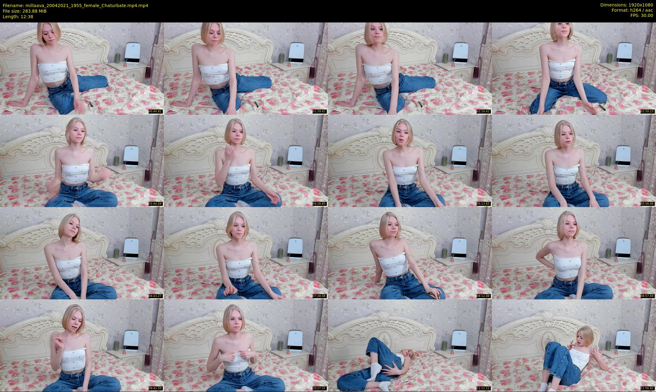millaava — 13 minute Chaturbate female cam show recording, 1080p, Apr 20, 2021