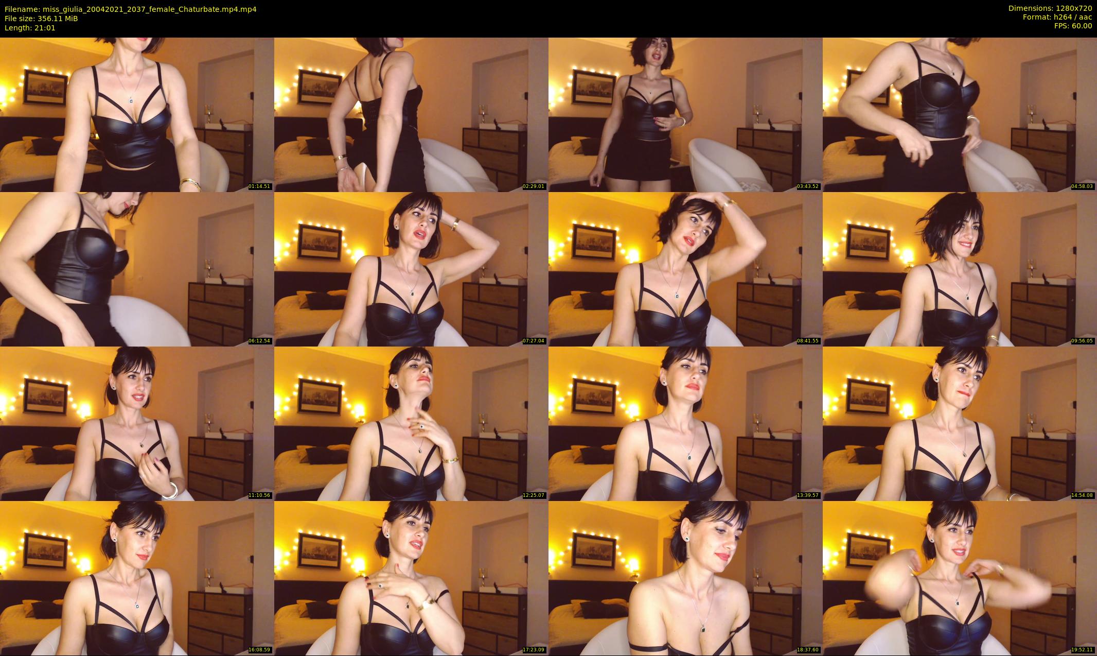 miss_giulia — 22 minute Chaturbate female cam show recording, 720p, Apr 20, 2021