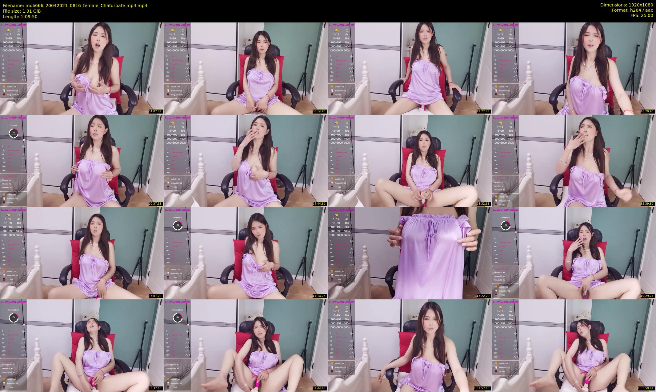 moli666 — 70 minute Chaturbate female cam show recording, 1080p, Apr 20, 2021