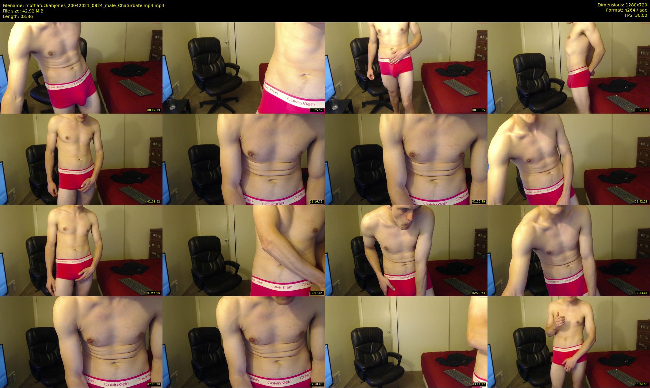 mothafuckahjones — 4 minute Chaturbate male cam show recording, 720p, Apr 20, 2021