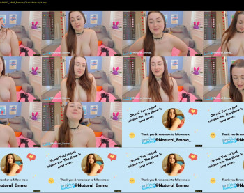 natural_british_emma — 8 minute Chaturbate female cam show recording, 1080p, Apr 20, 2021