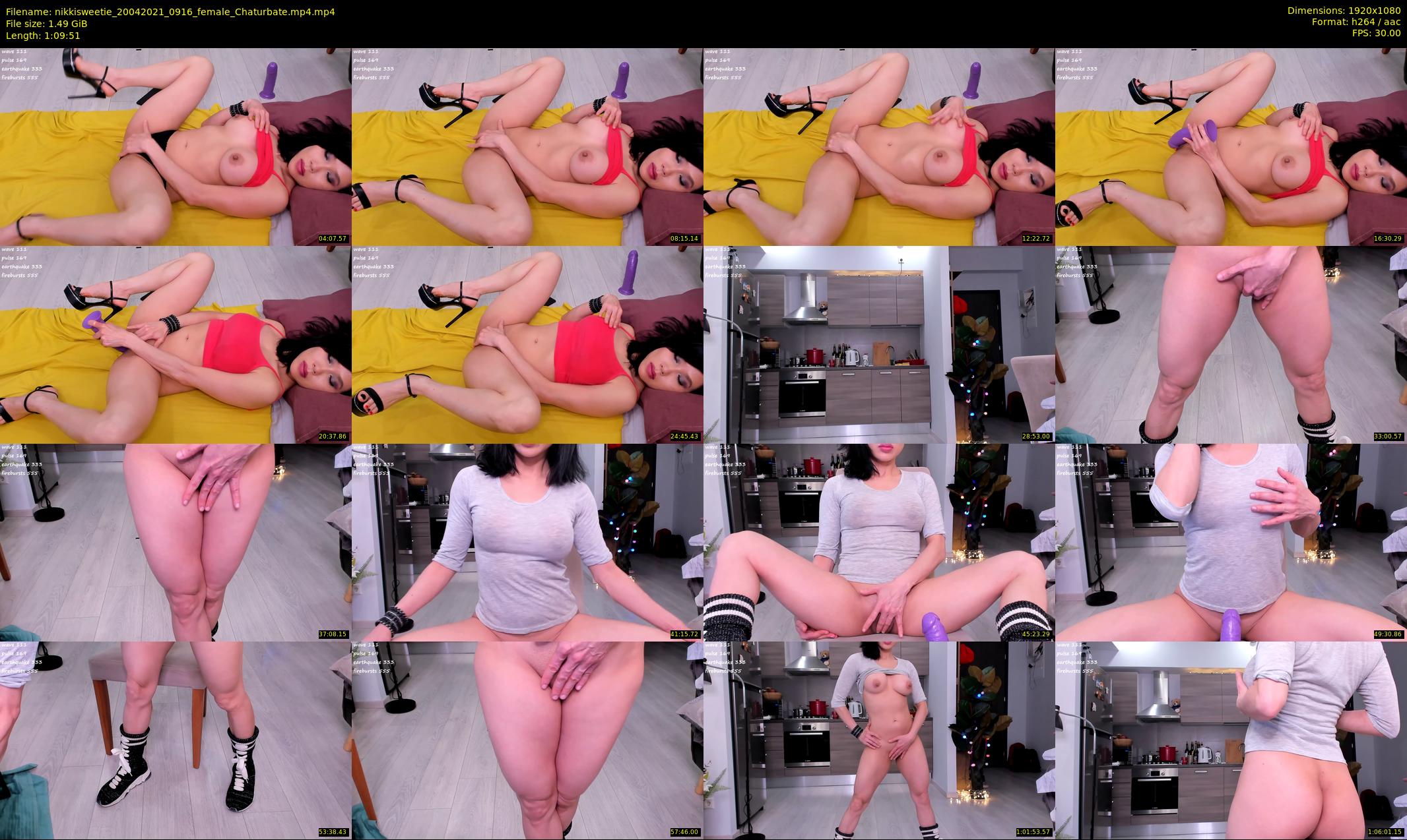 nikkisweetie — 70 minute Chaturbate female cam show recording, 1080p, Apr 20, 2021