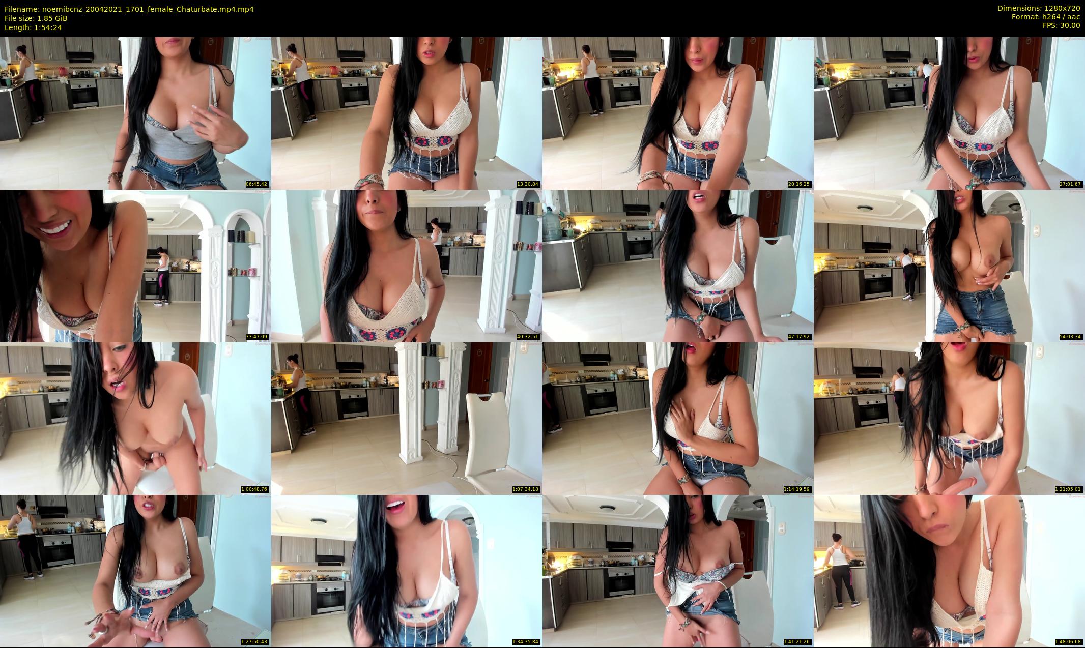 noemibcnz — 115 minute Chaturbate couple cam show recording, 720p, Apr 20, 2021