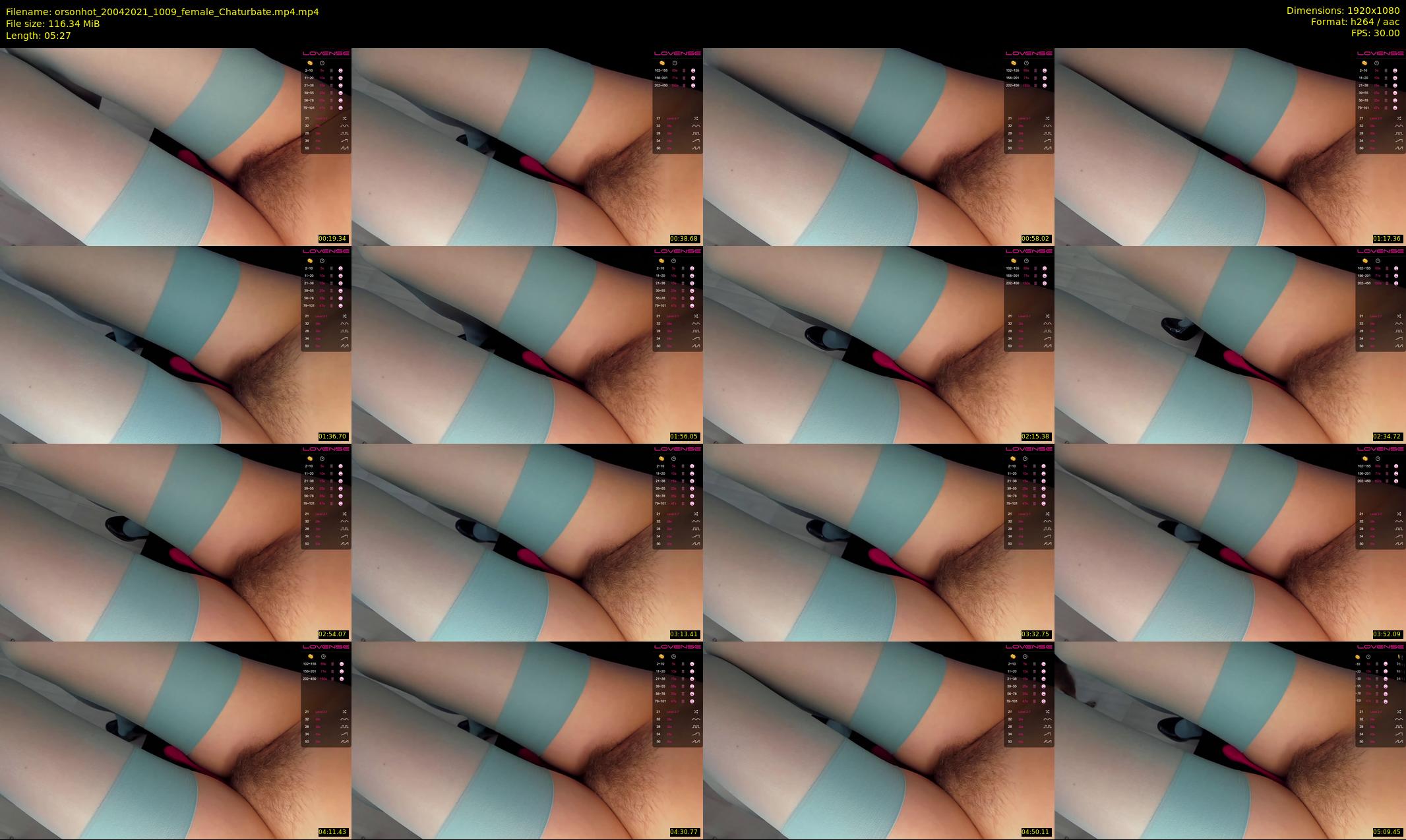 orsonhot — 6 minute Chaturbate female cam show recording, 1080p, Apr 20, 2021
