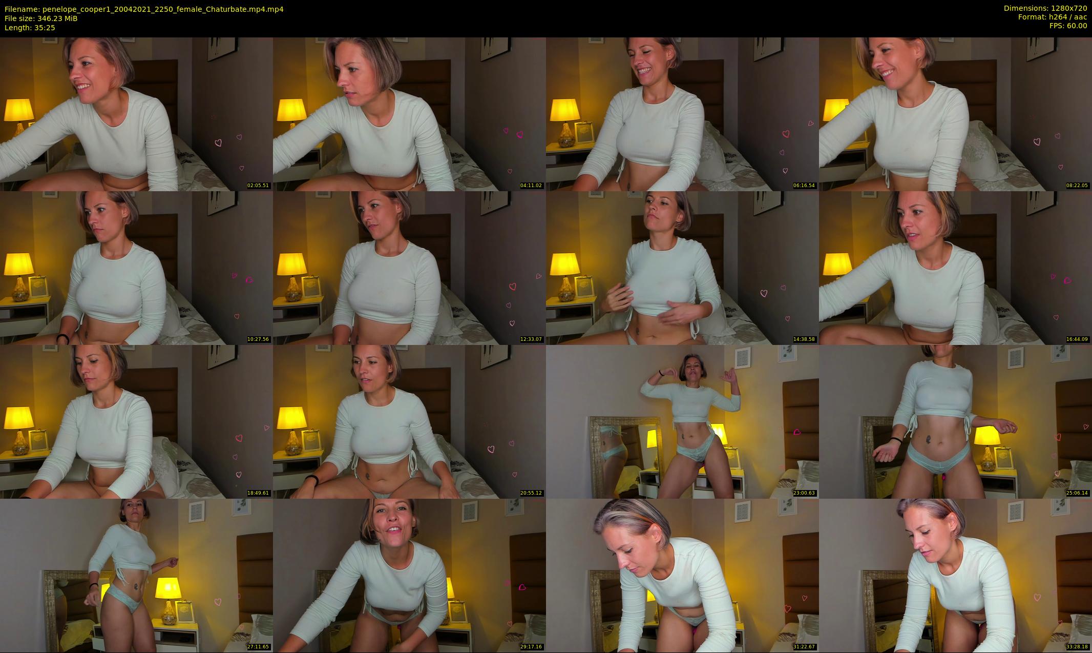 penelope_cooper1 — 36 minute Chaturbate female cam show recording, 720p, Apr 20, 2021