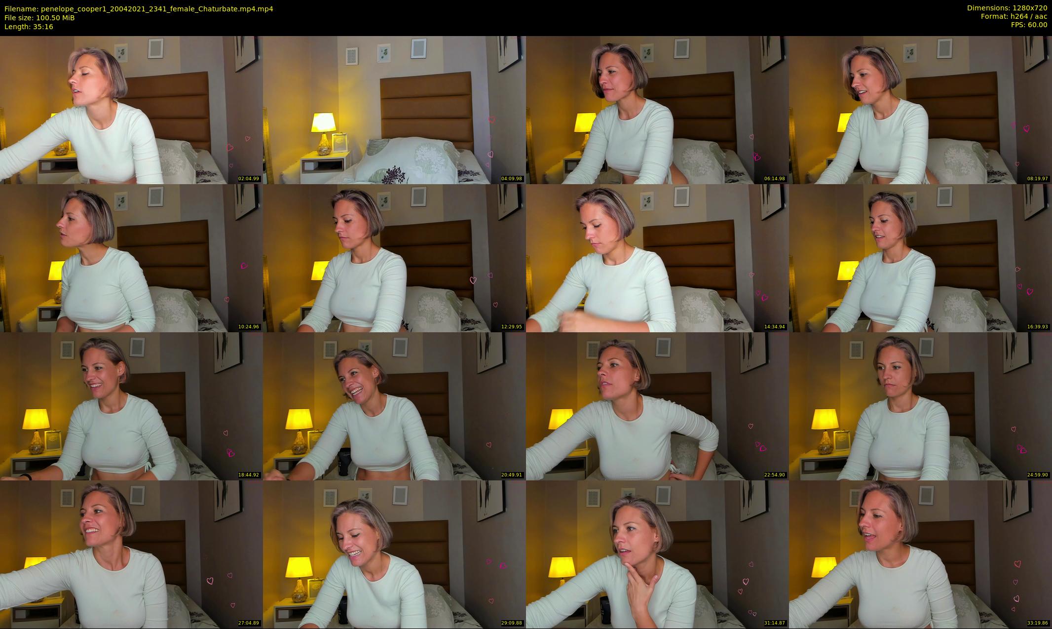 penelope_cooper1 — 36 minute Chaturbate female cam show recording, 720p, Apr 20, 2021