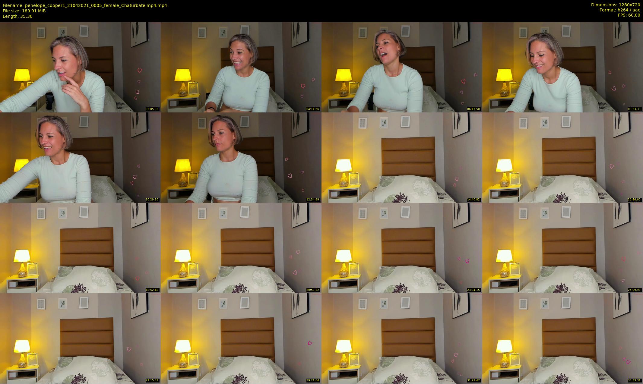 penelope_cooper1 — 36 minute Chaturbate female cam show recording, 720p, Apr 21, 2021