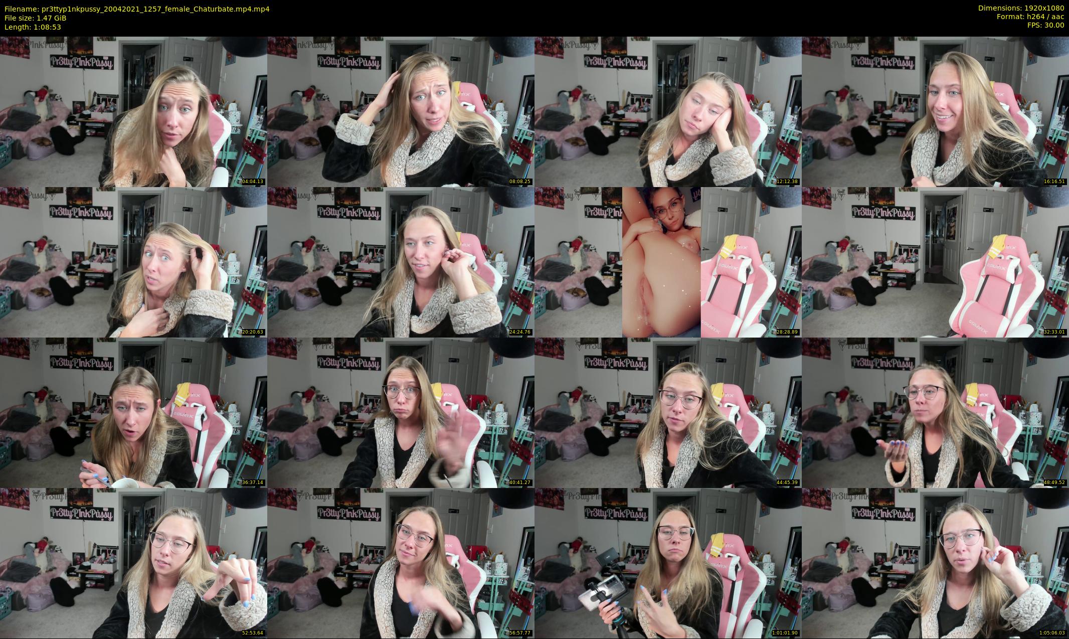 pr3ttyp1nkpussy — 69 minute Chaturbate couple cam show recording, 1080p, Apr 20, 2021