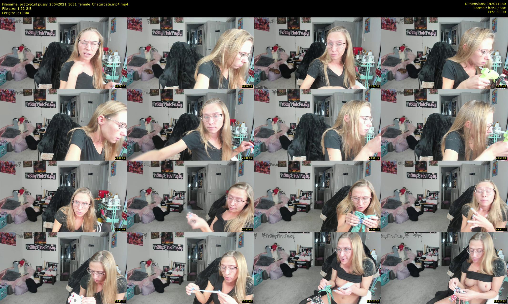 pr3ttyp1nkpussy — 70 minute Chaturbate couple cam show recording, 1080p, Apr 20, 2021