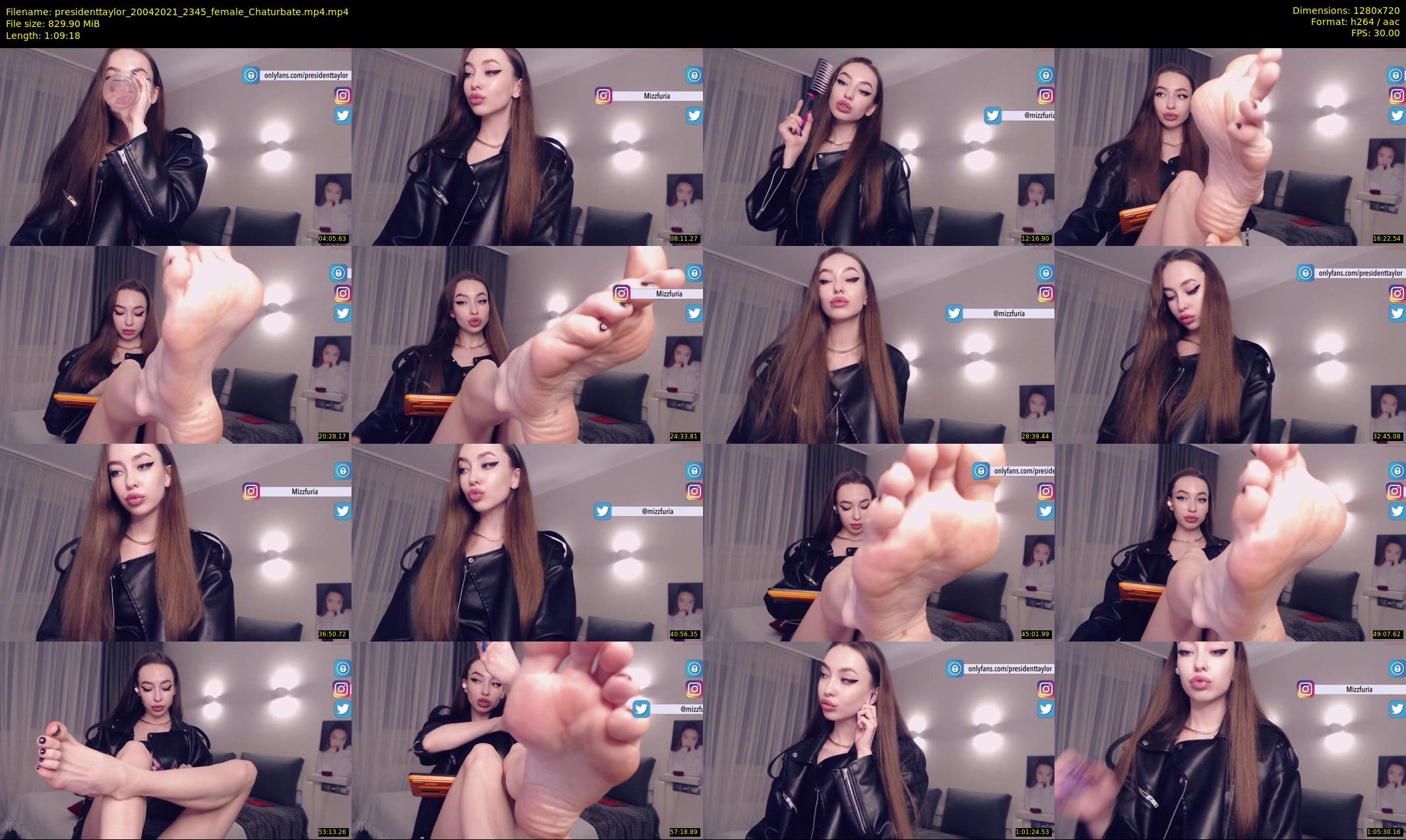 presidenttaylor — 70 minute Chaturbate female cam show recording, 720p, Apr 20, 2021