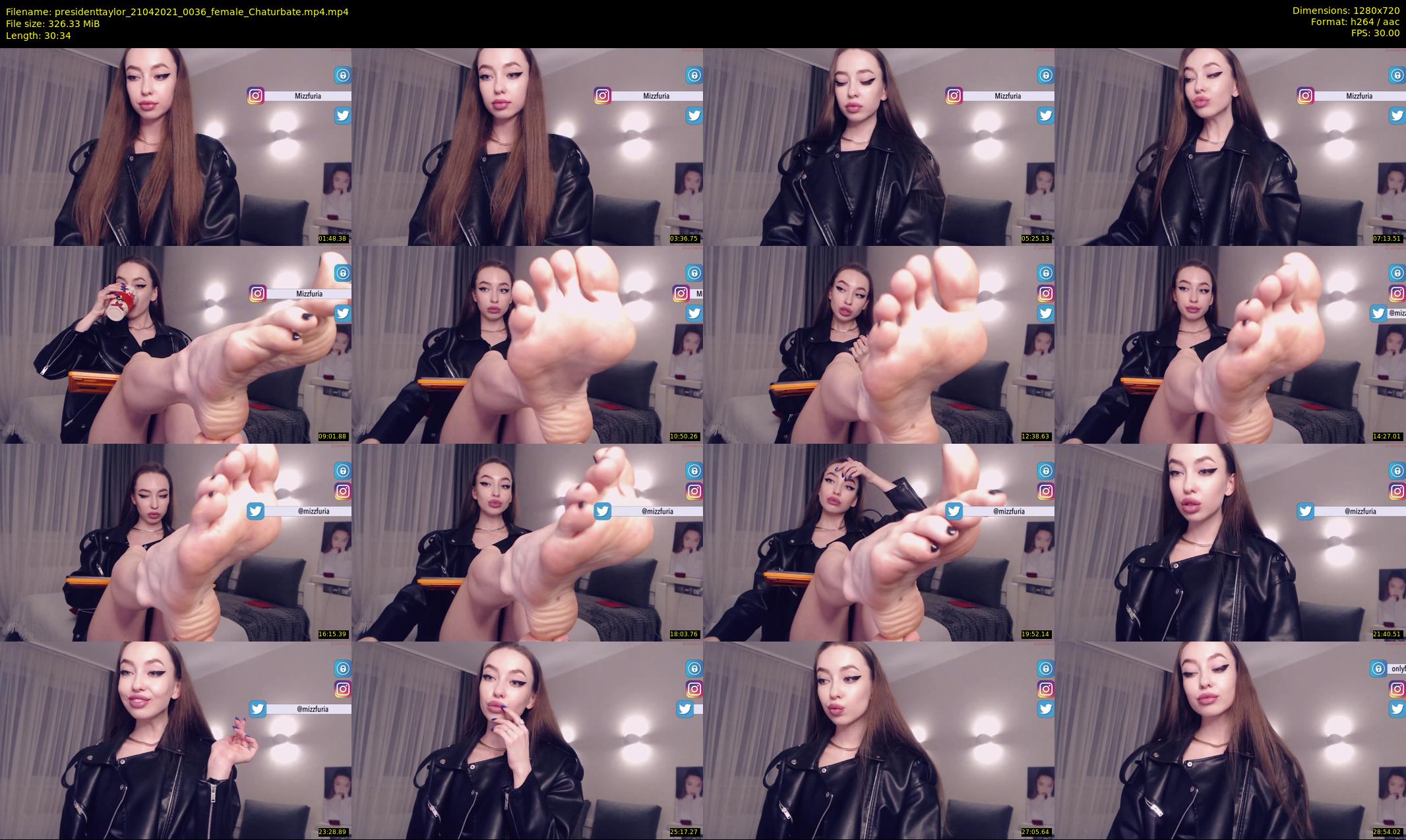 presidenttaylor — 31 minute Chaturbate female cam show recording, 720p, Apr 21, 2021