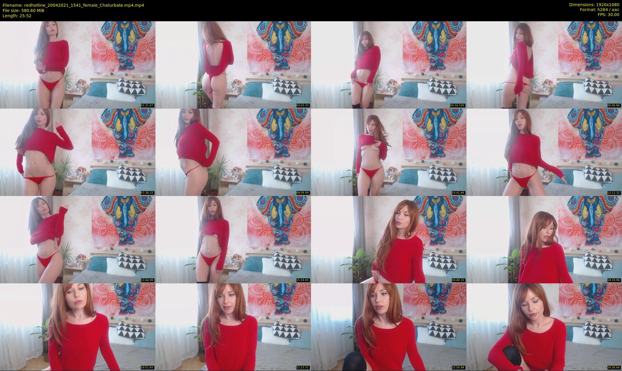 redhotline — 26 minute Chaturbate female cam show recording, 1080p, Apr 20, 2021