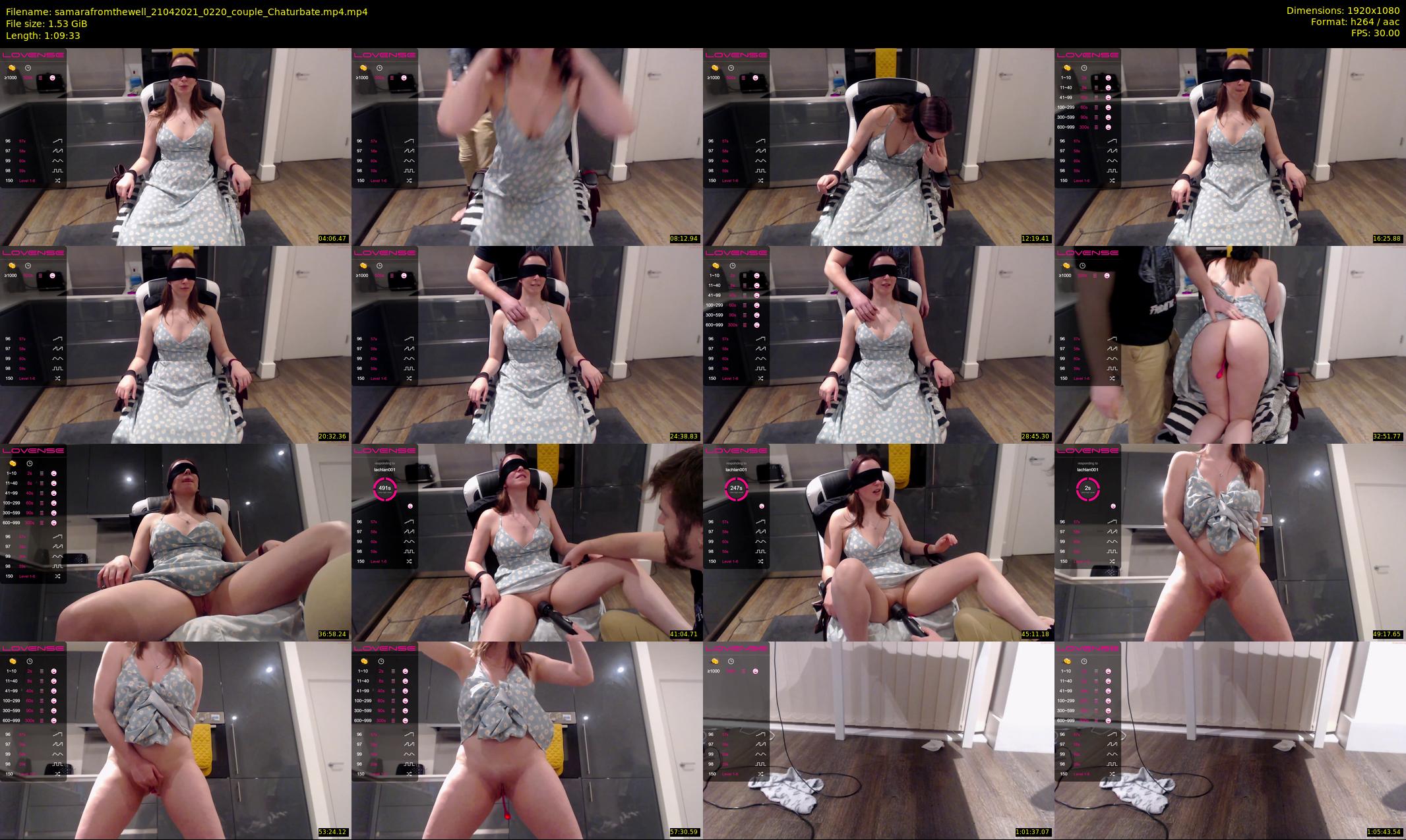 samarafromthewell — 70 minute Chaturbate female cam show recording, 1080p, Apr 21, 2021