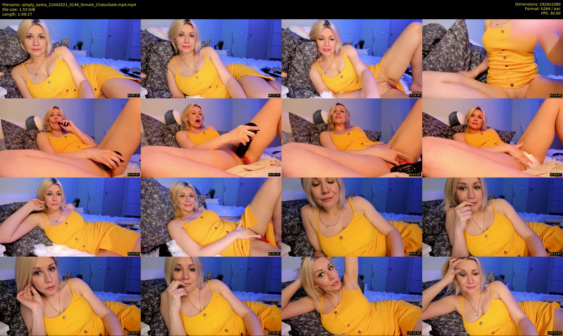 simply_sasha — 70 minute Chaturbate female cam show recording, 1080p, Apr 21, 2021