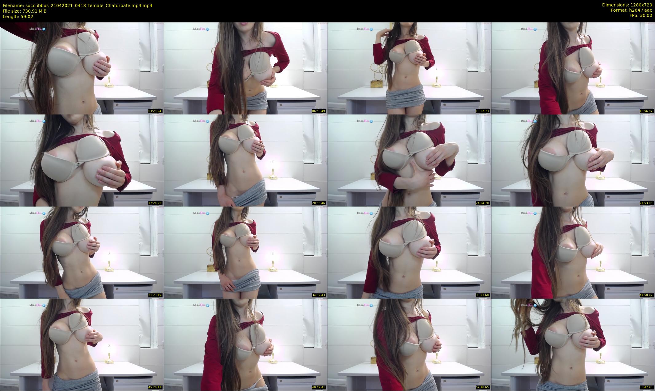 succubbus — 60 minute Chaturbate female cam show recording, 720p, Apr 21, 2021