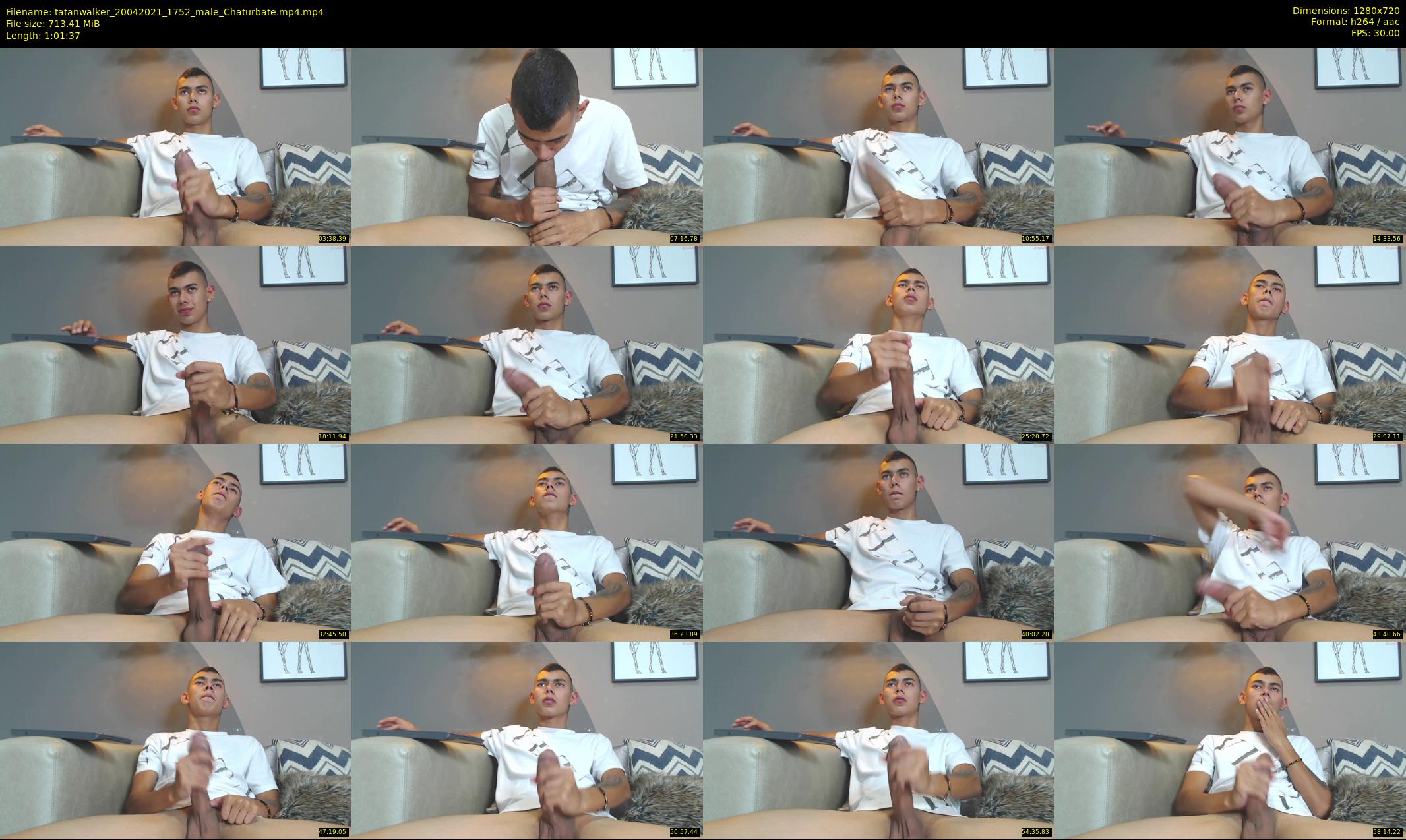 tatanwalker — 62 minute Chaturbate male cam show recording, 720p, Apr 20, 2021