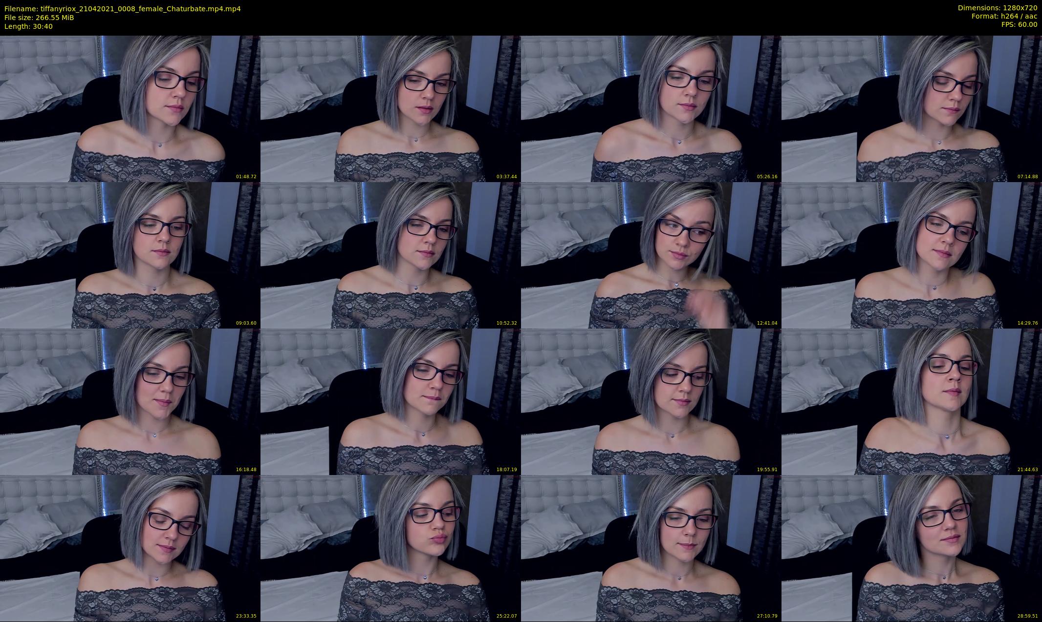 tiffanyriox — 31 minute Chaturbate female cam show recording, 720p, Apr 21, 2021