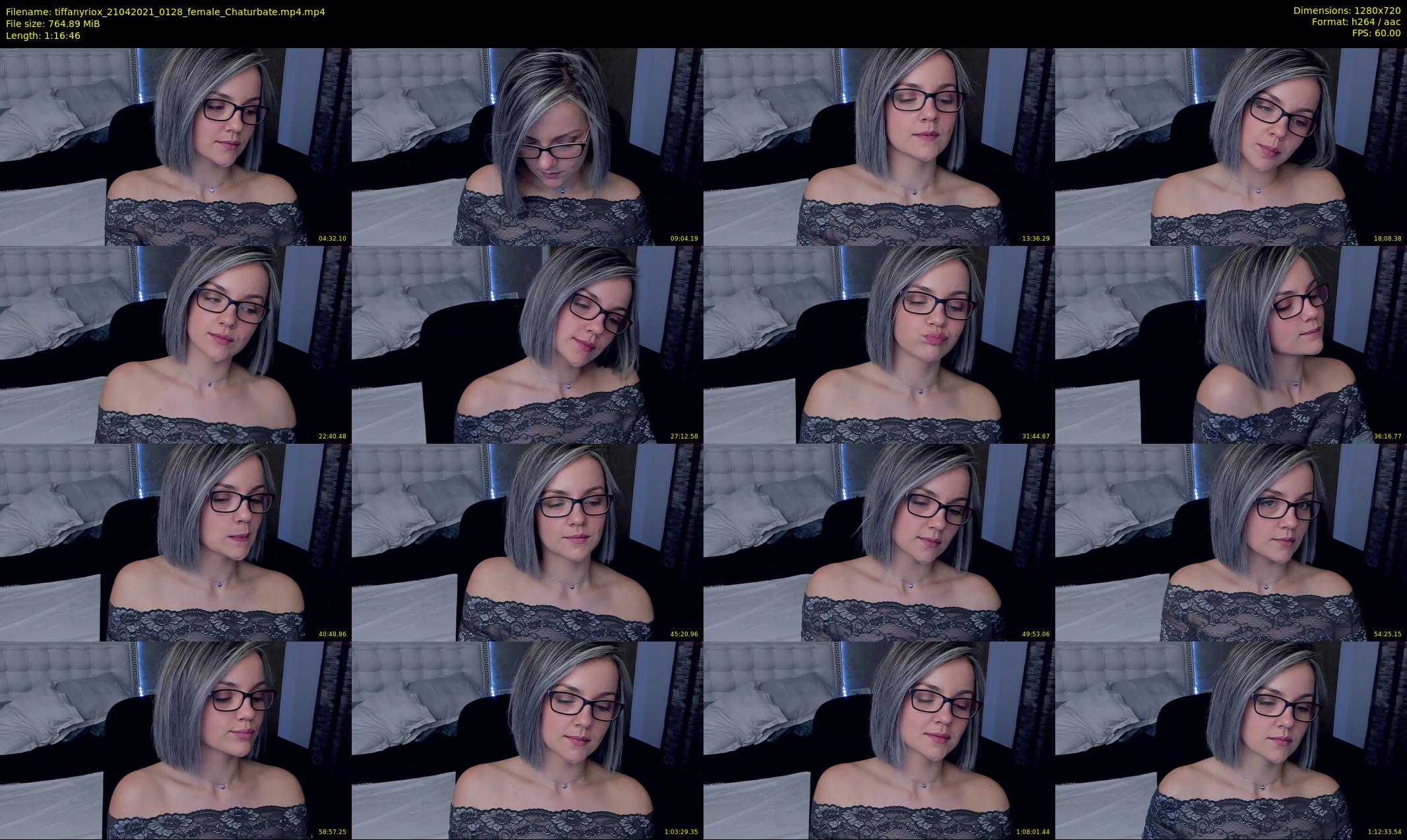 tiffanyriox — 77 minute Chaturbate female cam show recording, 720p, Apr 21, 2021