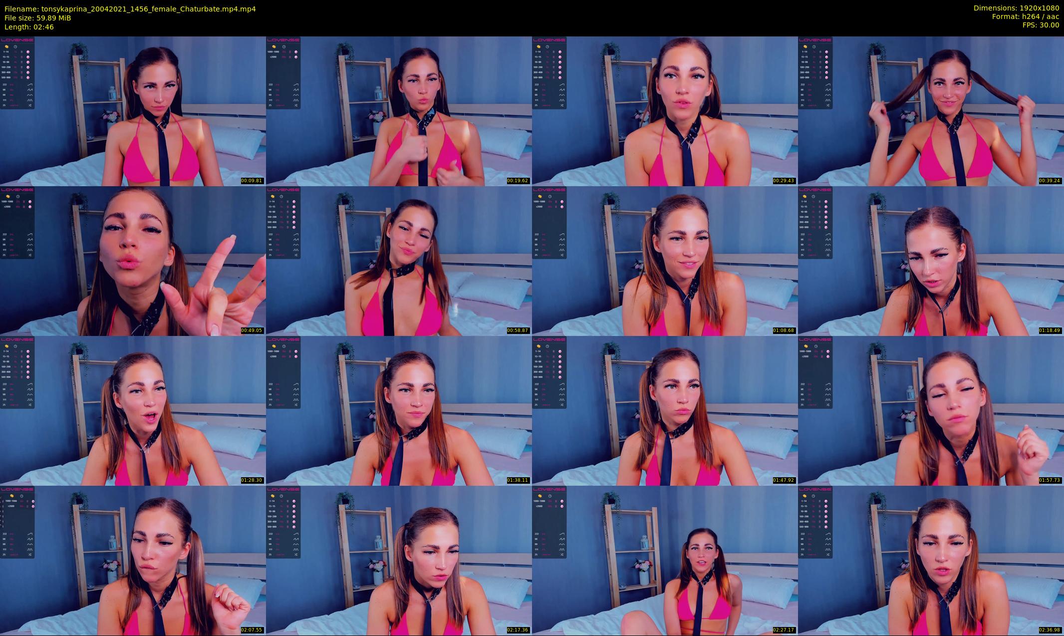 tonsykaprina — 3 minute Chaturbate couple cam show recording, 1080p, Apr 20, 2021