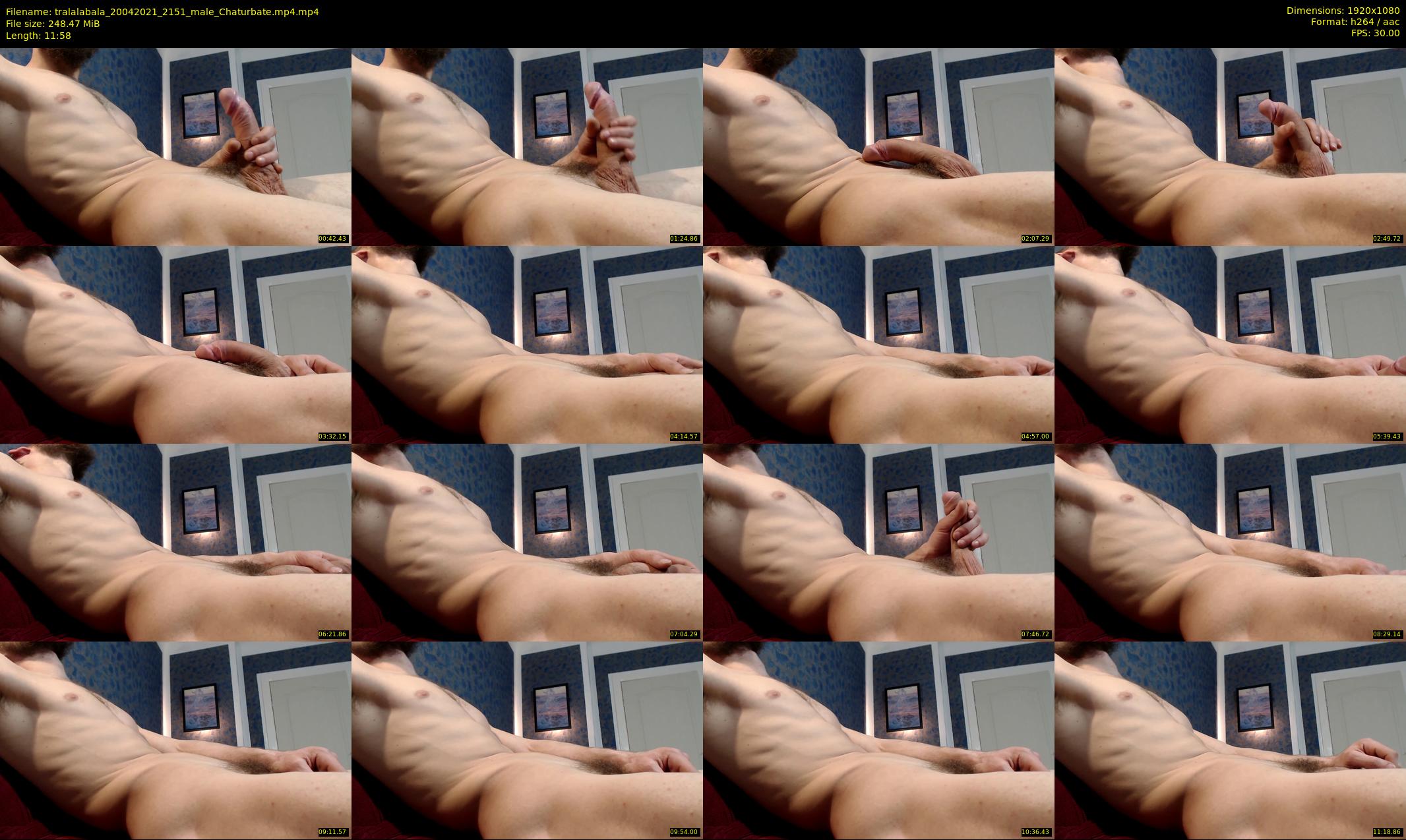 tralalabala — 12 minute Chaturbate male cam show recording, 1080p, Apr 20, 2021