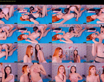 unicorngirls — 22 minute Chaturbate couple cam show recording, 1080p, Apr 20, 2021