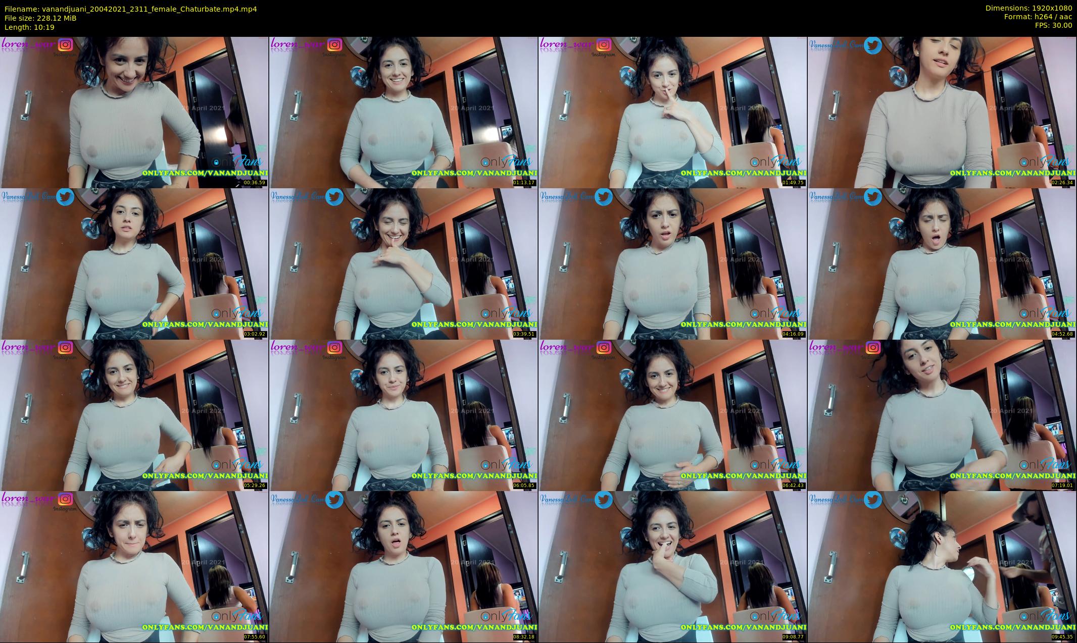 vanandjuani — 11 minute Chaturbate female cam show recording, 1080p, Apr 20, 2021