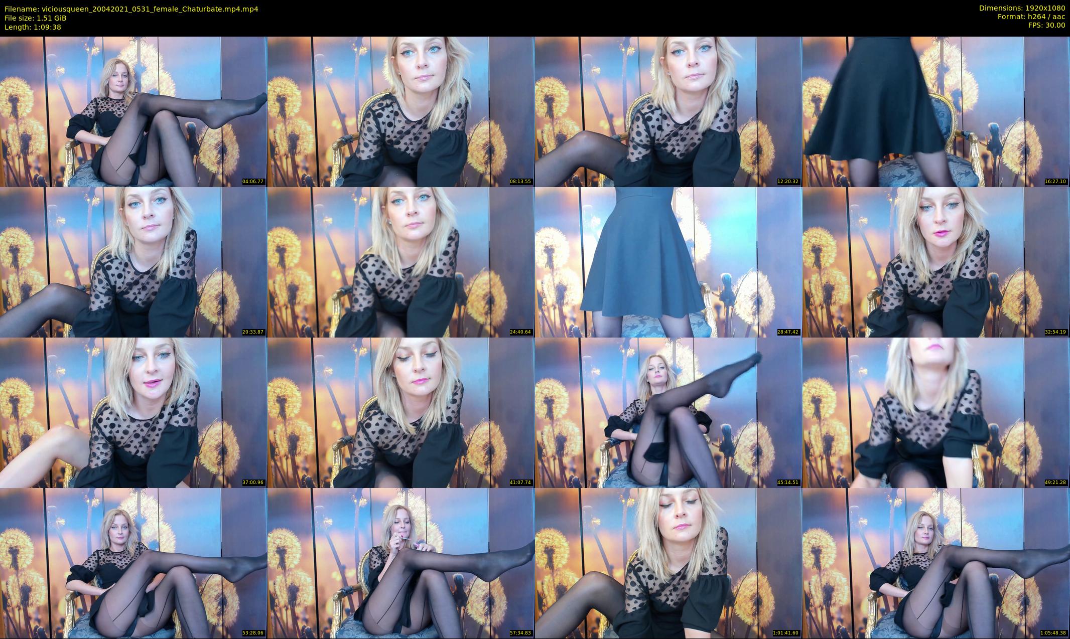 viciousqueen — 70 minute Chaturbate female cam show recording, 1080p, Apr 20, 2021