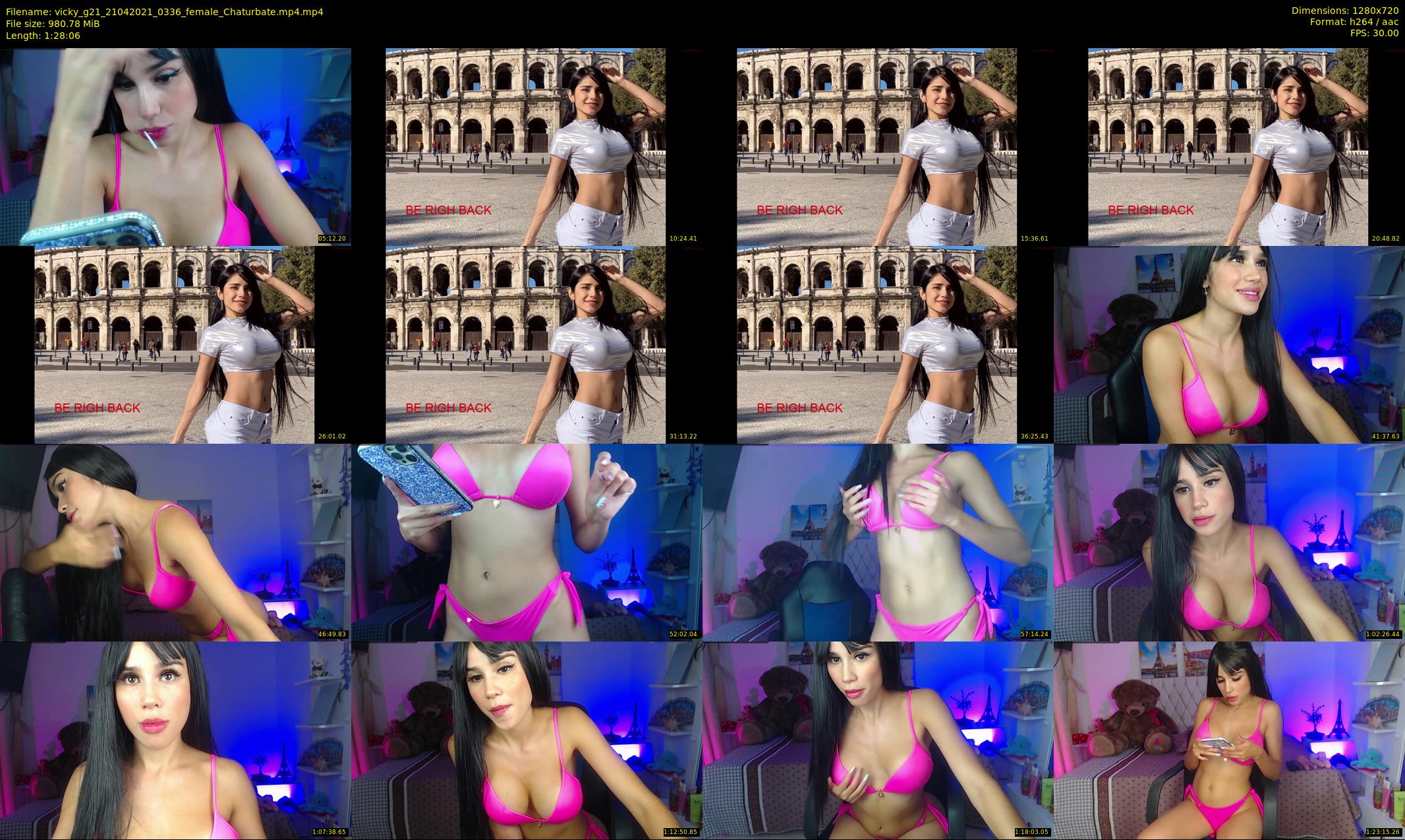 vicky_g21 — 89 minute Chaturbate female cam show recording, 720p, Apr 21, 2021