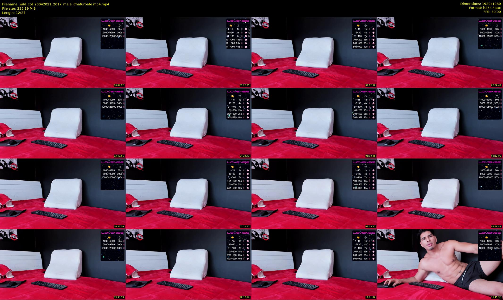 wild_col — 13 minute Chaturbate male cam show recording, 1080p, Apr 20, 2021