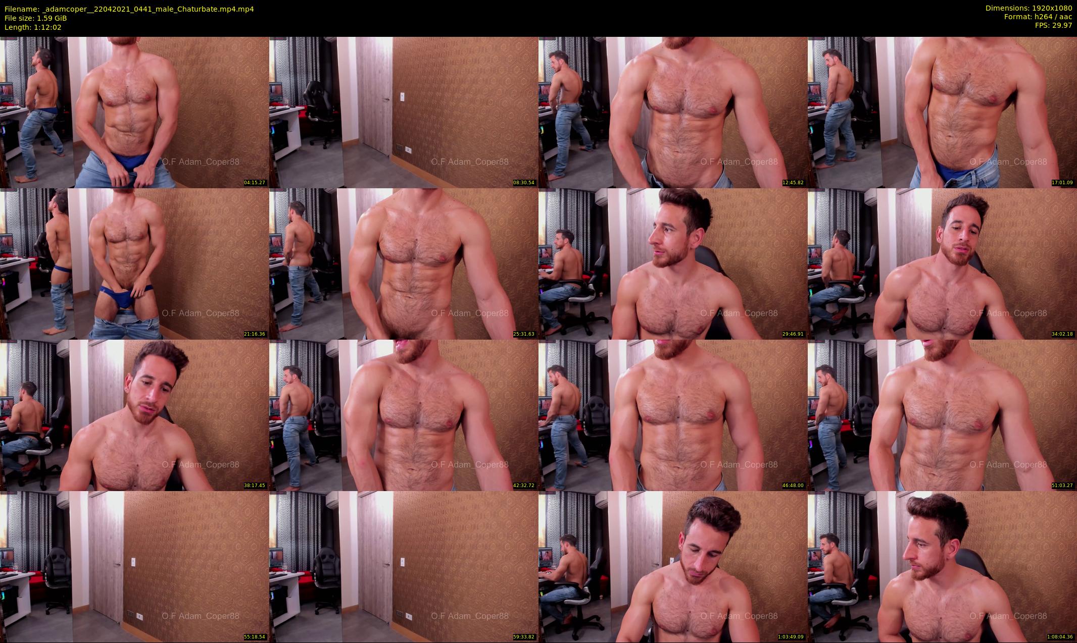 _adamcoper_ — 73 minute Chaturbate male cam show recording, 1080p, Apr 22, 2021