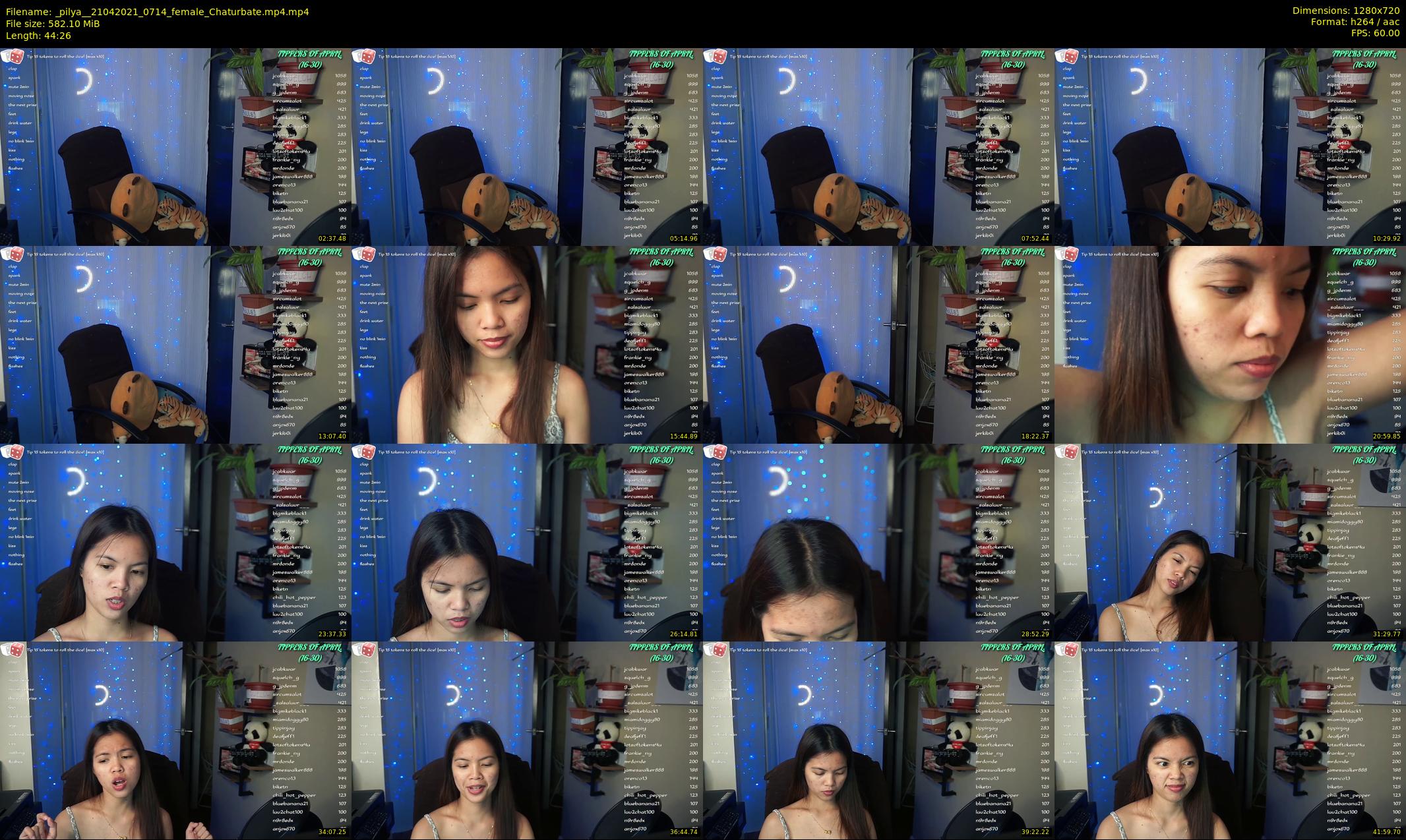 _pilya_ — 45 minute Chaturbate female cam show recording, 720p, Apr 21, 2021
