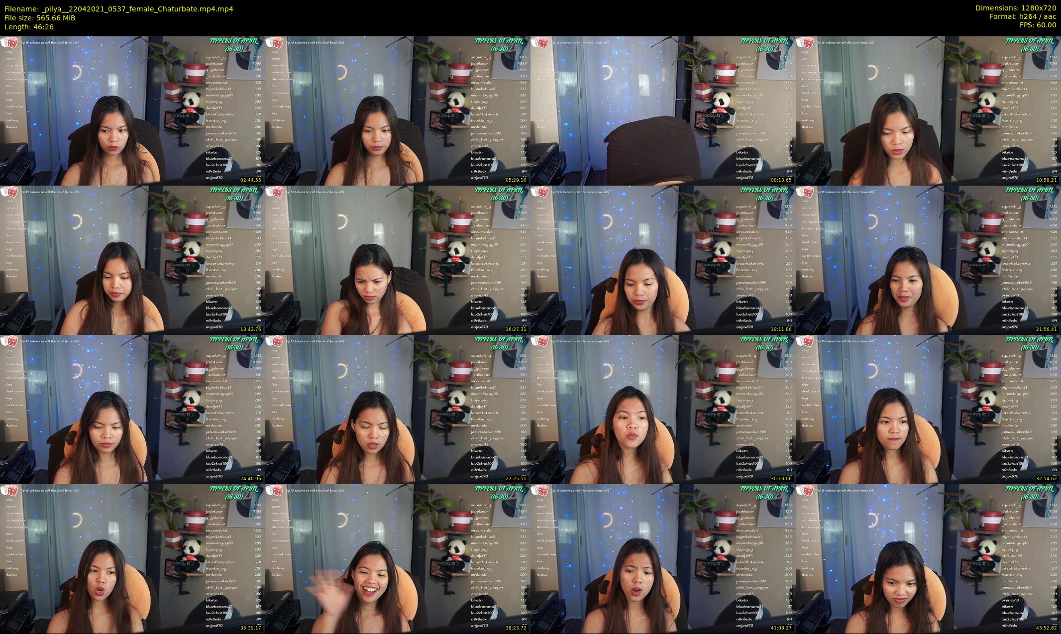 _pilya_ — 47 minute Chaturbate female cam show recording, 720p, Apr 22, 2021