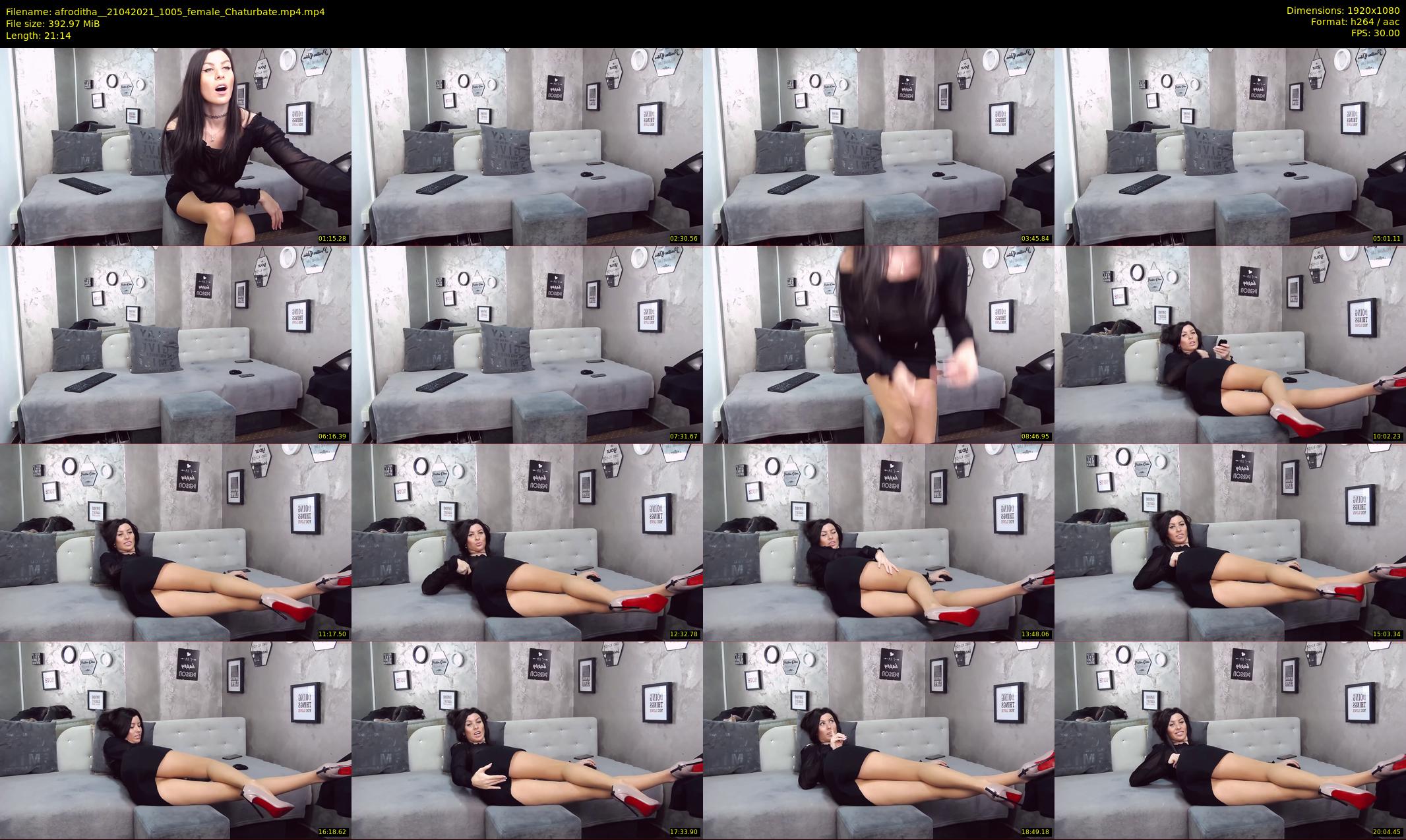 afroditha_ — 22 minute Chaturbate female cam show recording, 1080p, Apr 21, 2021