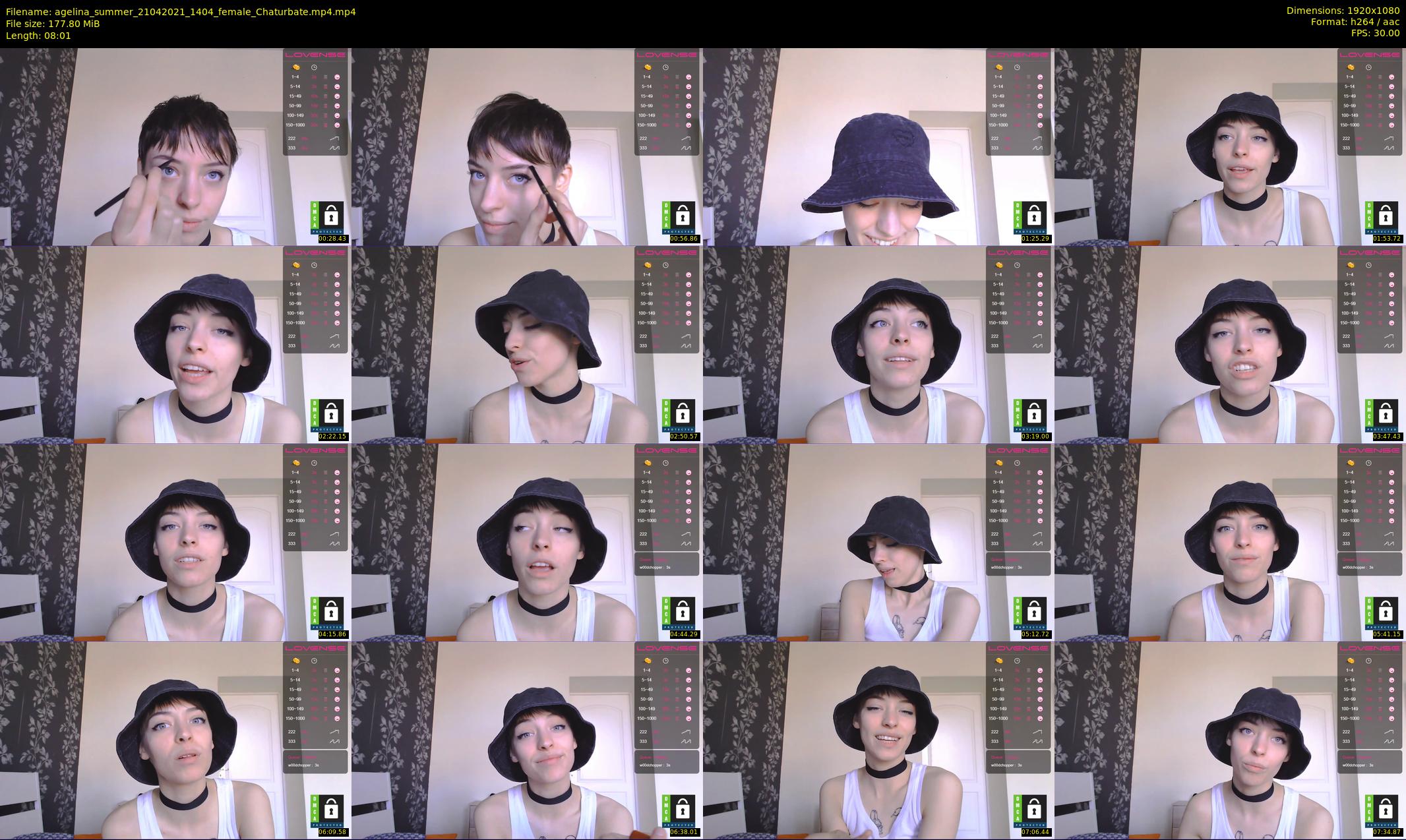 agelina_summer — 9 minute Chaturbate female cam show recording, 1080p, Apr 21, 2021