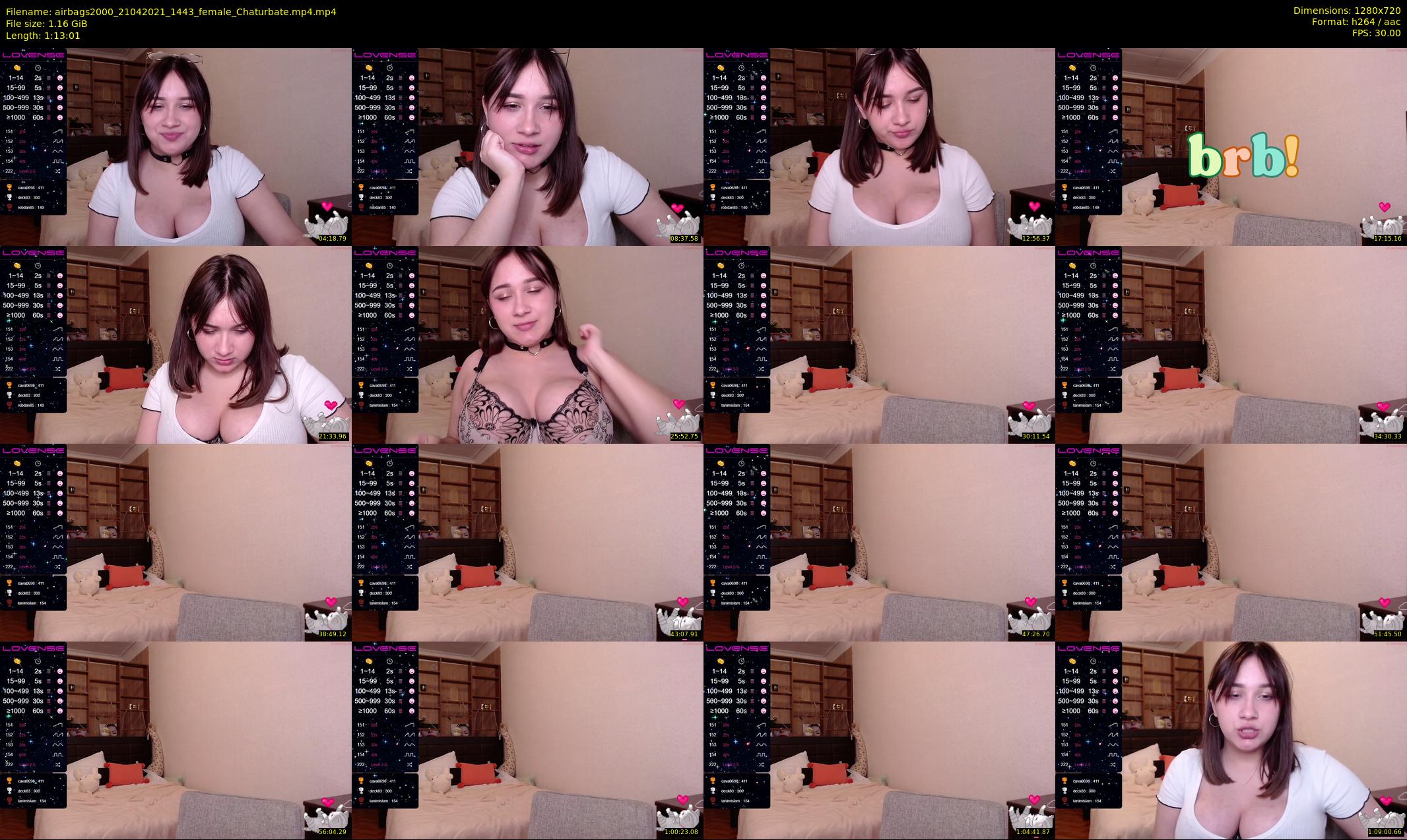 airbags2000 — 74 minute Chaturbate female cam show recording, 720p, Apr 21, 2021