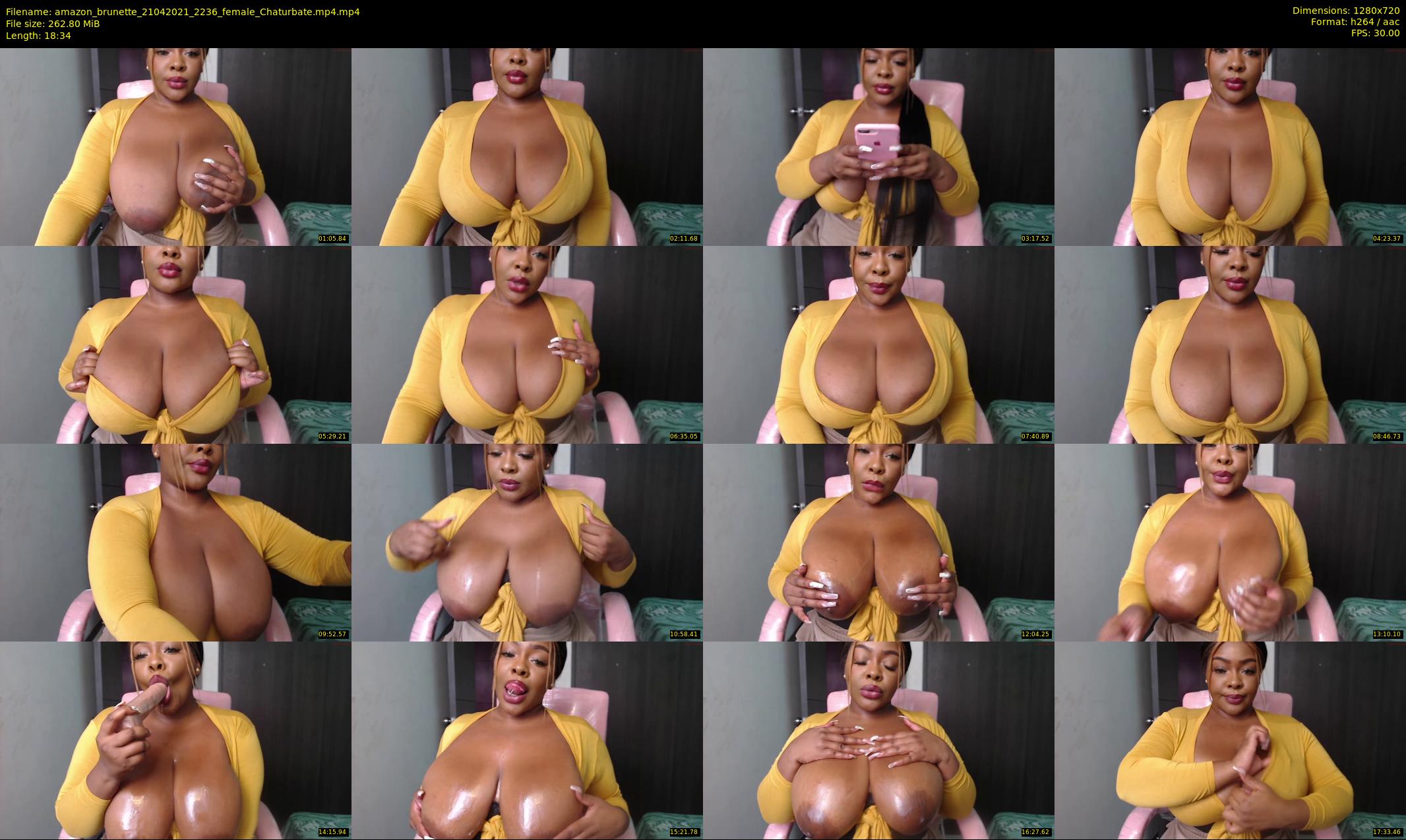 amazon_brunette — 19 minute Chaturbate female cam show recording, 720p, Apr 21, 2021