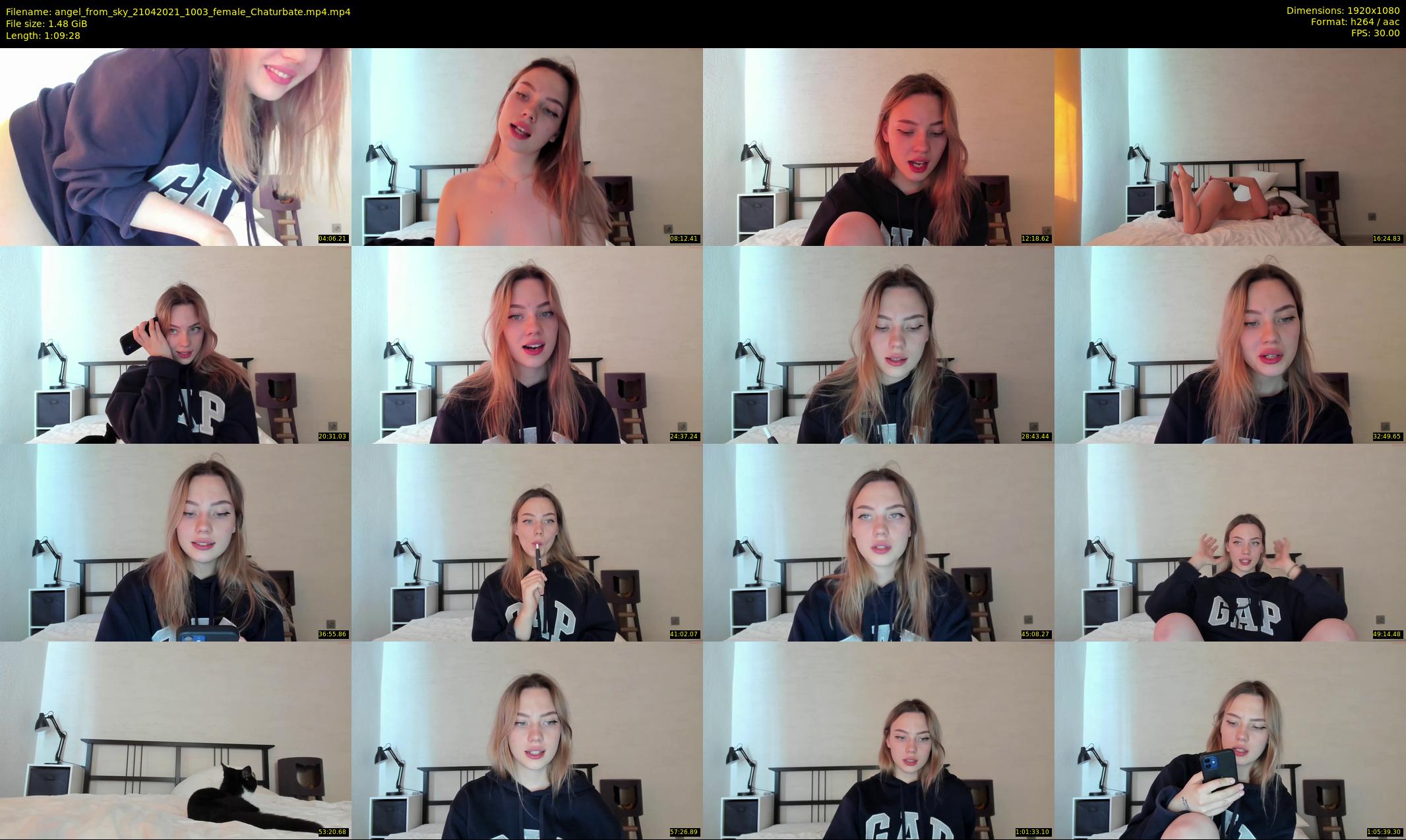 angel_from_sky — 70 minute Chaturbate female cam show recording, 1080p, Apr 21, 2021