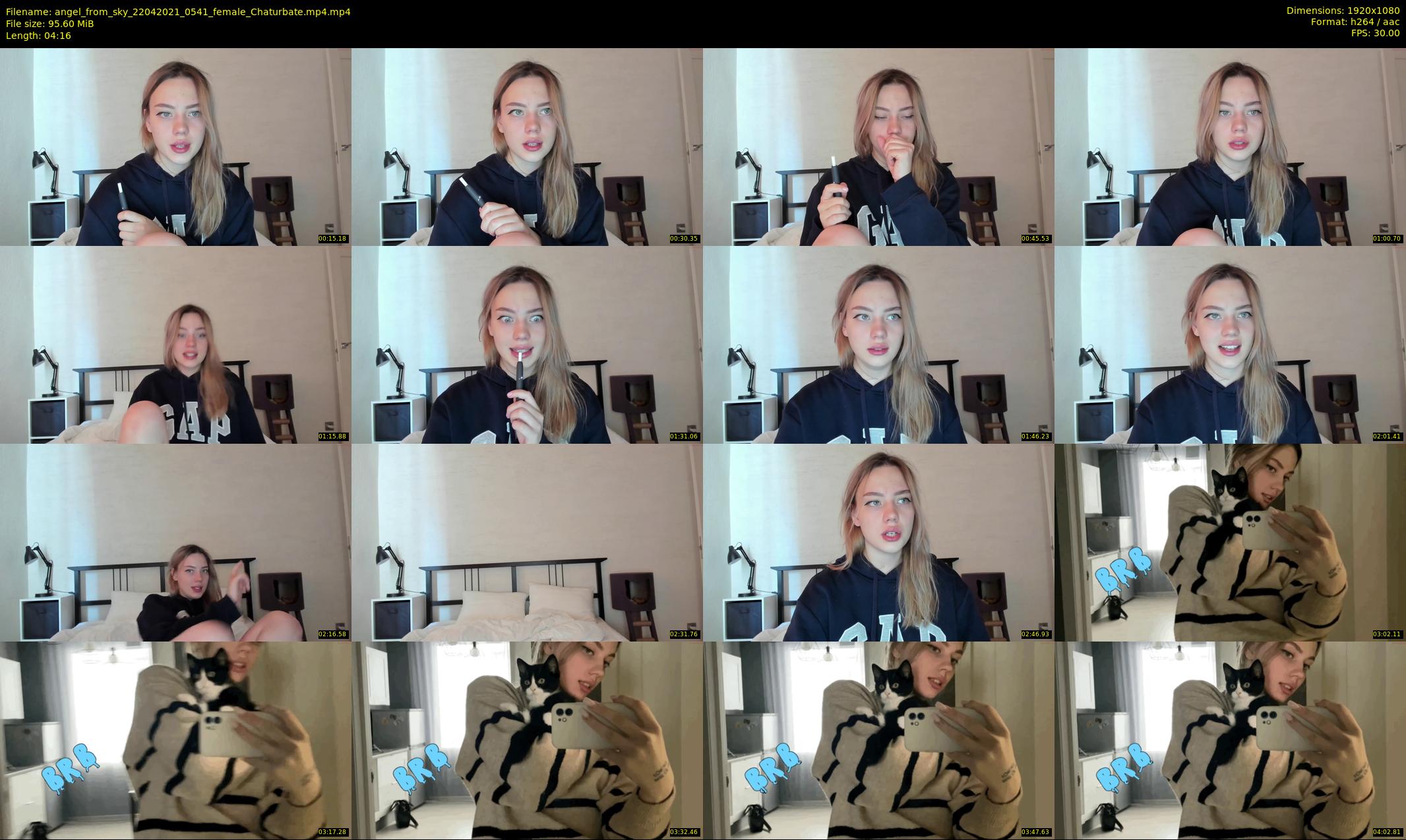 angel_from_sky — 5 minute Chaturbate female cam show recording, 1080p, Apr 22, 2021