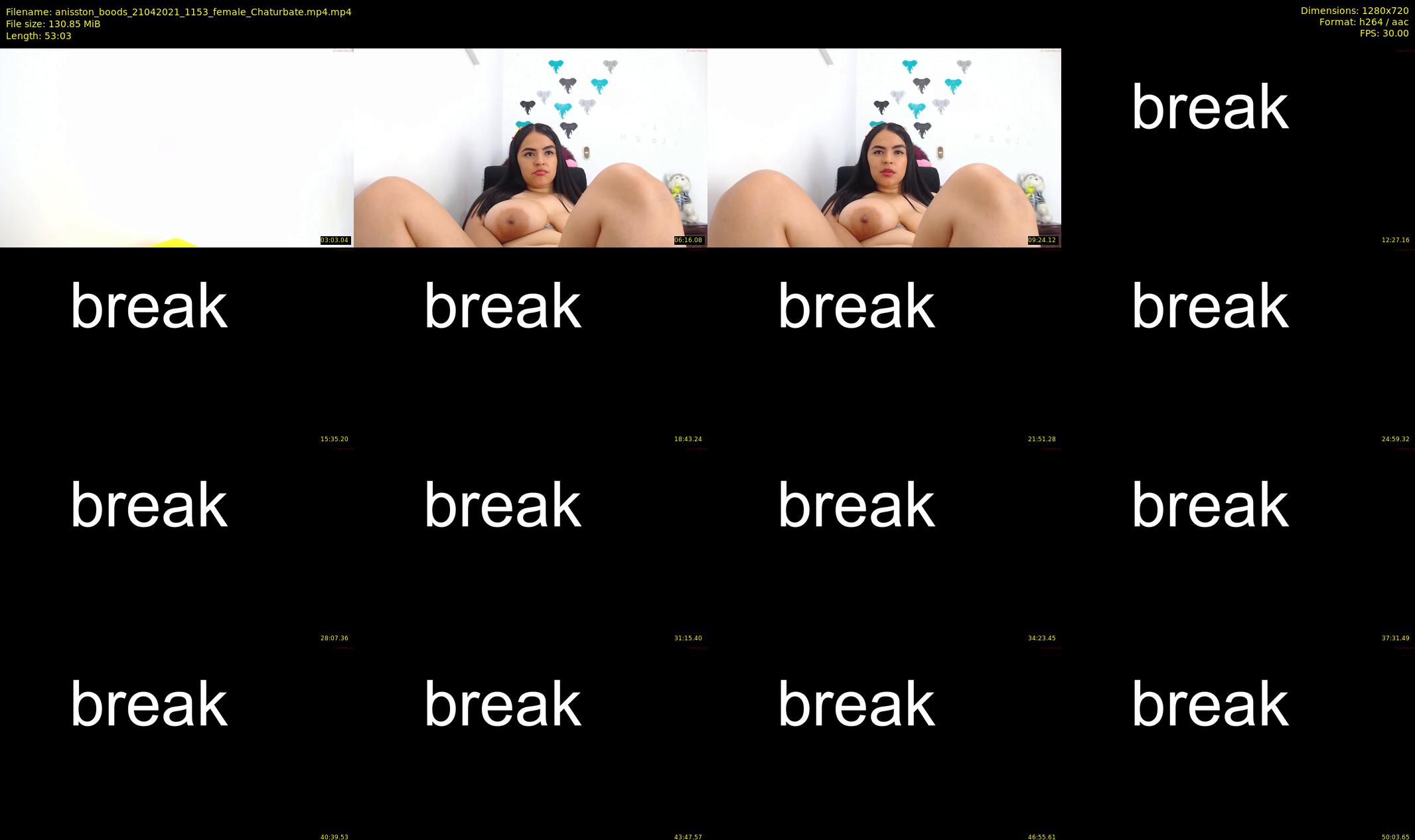 anisston_boods — 54 minute Chaturbate female cam show recording, 720p, Apr 21, 2021