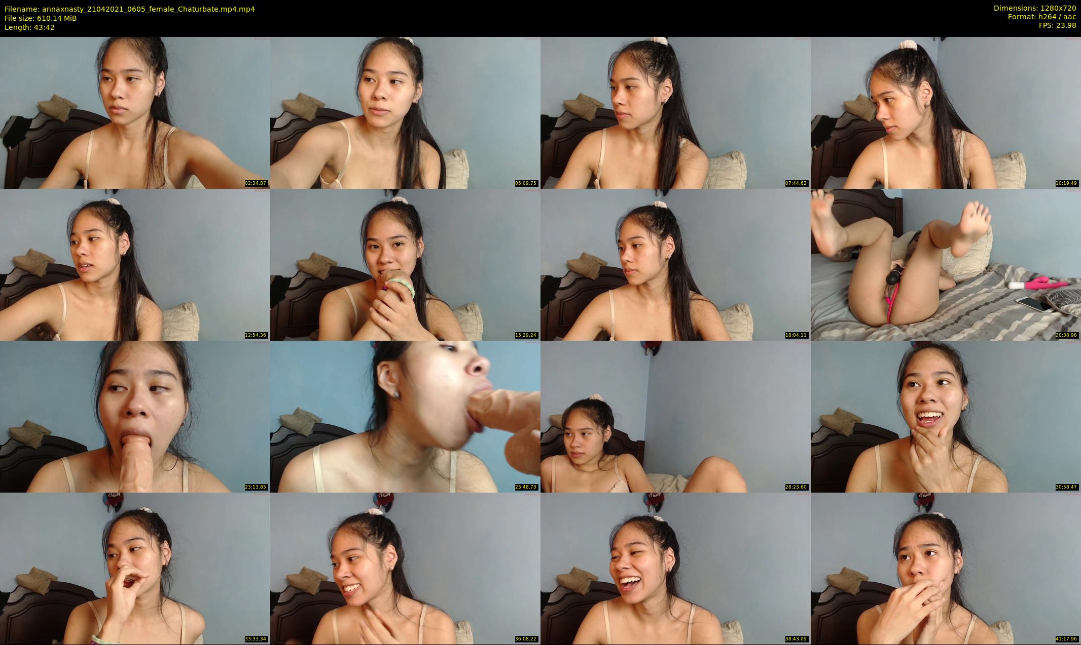 annaxnasty — 44 minute Chaturbate female cam show recording, 720p, Apr 21, 2021