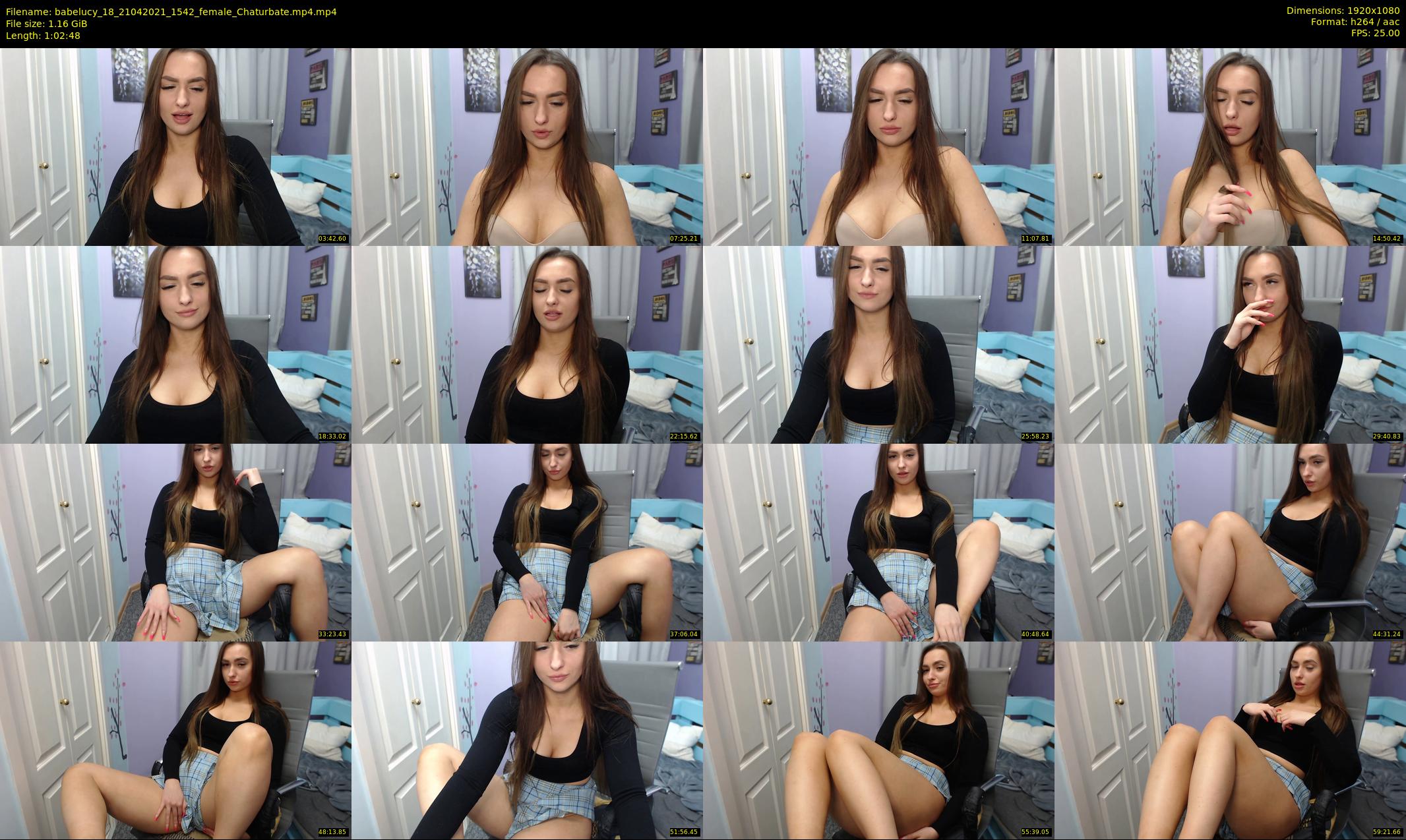 babelucy_18 — 63 minute Chaturbate female cam show recording, 1080p, Apr 21, 2021