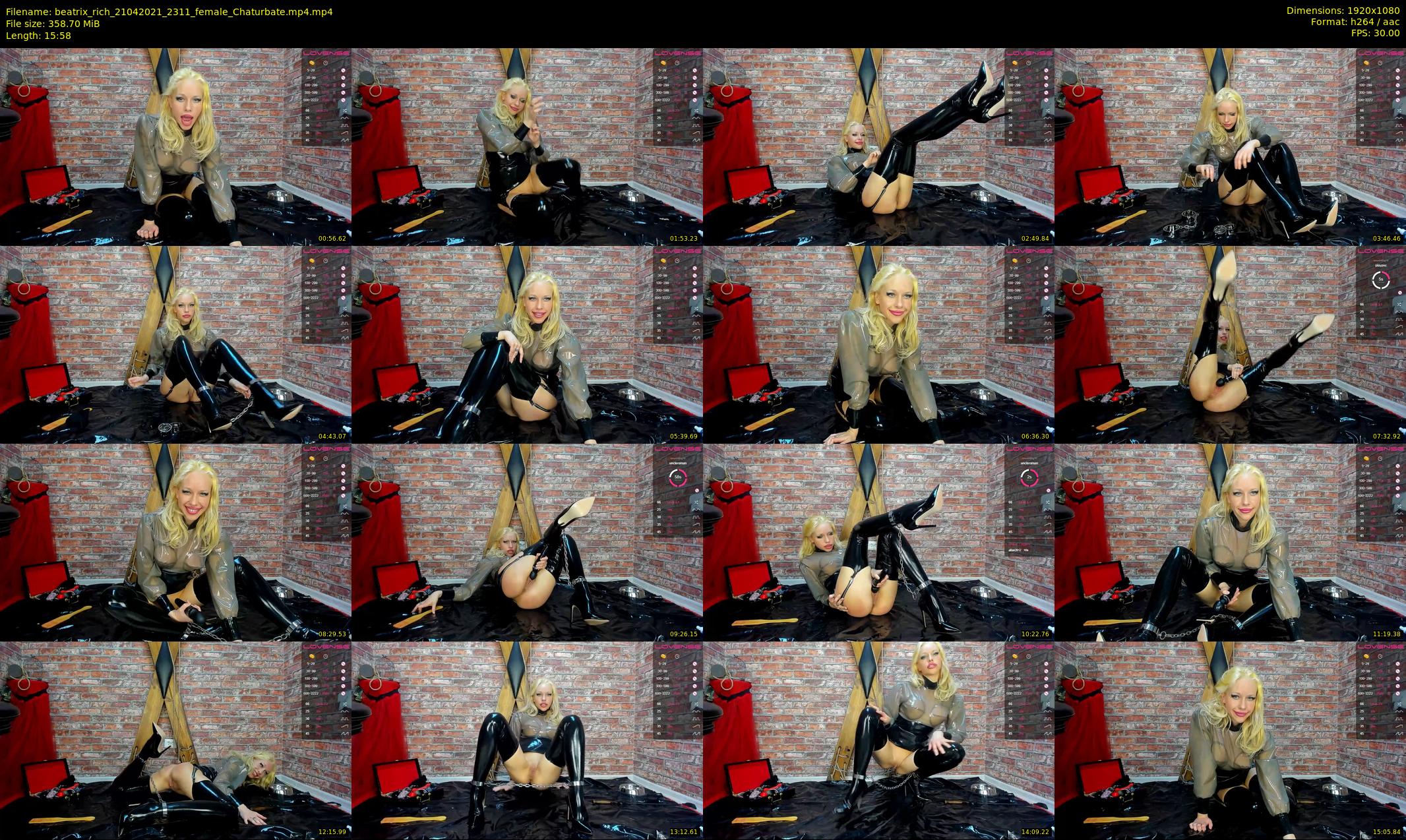 beatrix_rich — 16 minute Chaturbate female cam show recording, 1080p, Apr 21, 2021